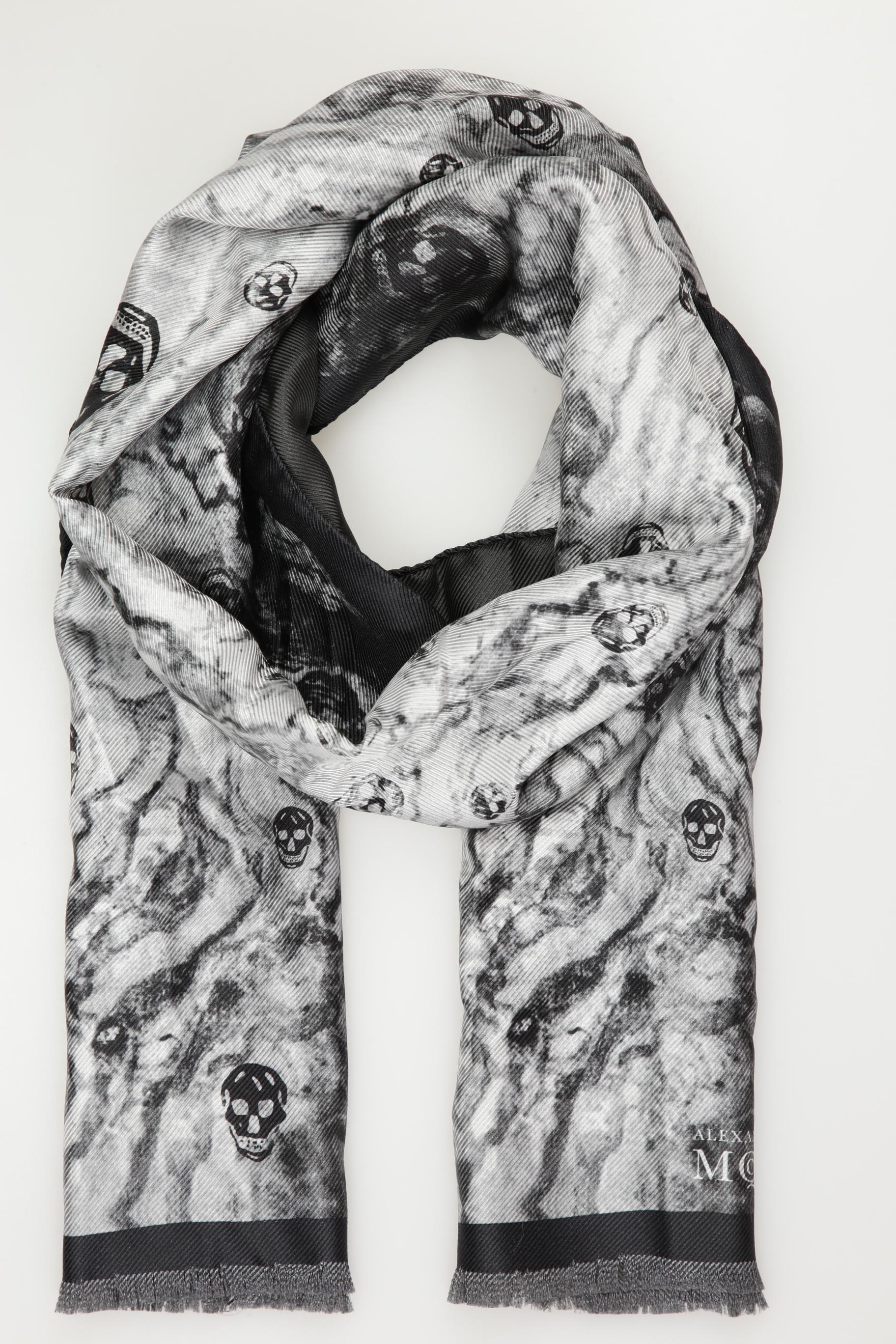 

Alexander McQueen Damen Schal, grau, Gr.