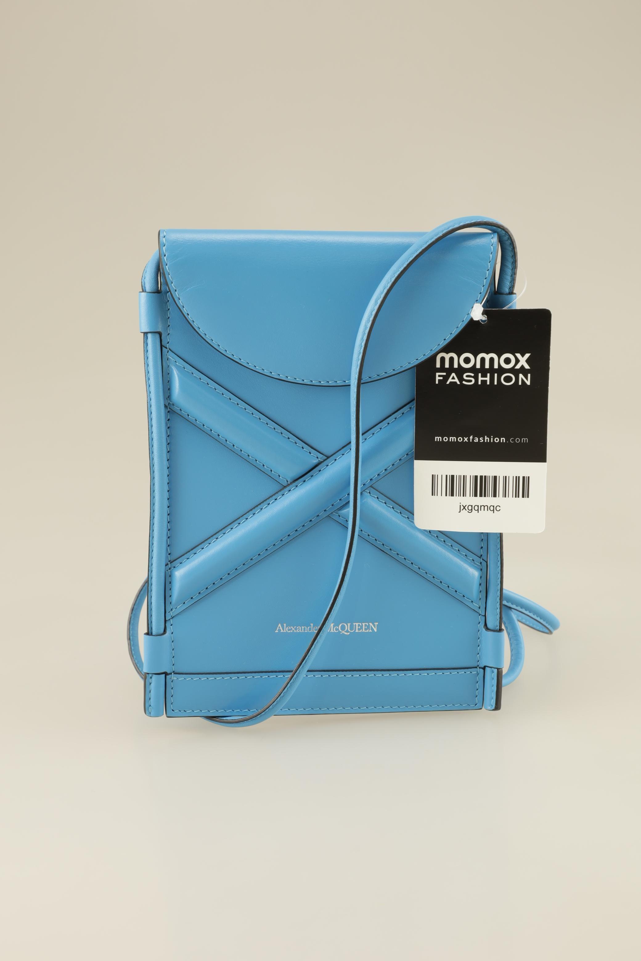 

Alexander McQueen Damen Handtasche, blau, Gr.