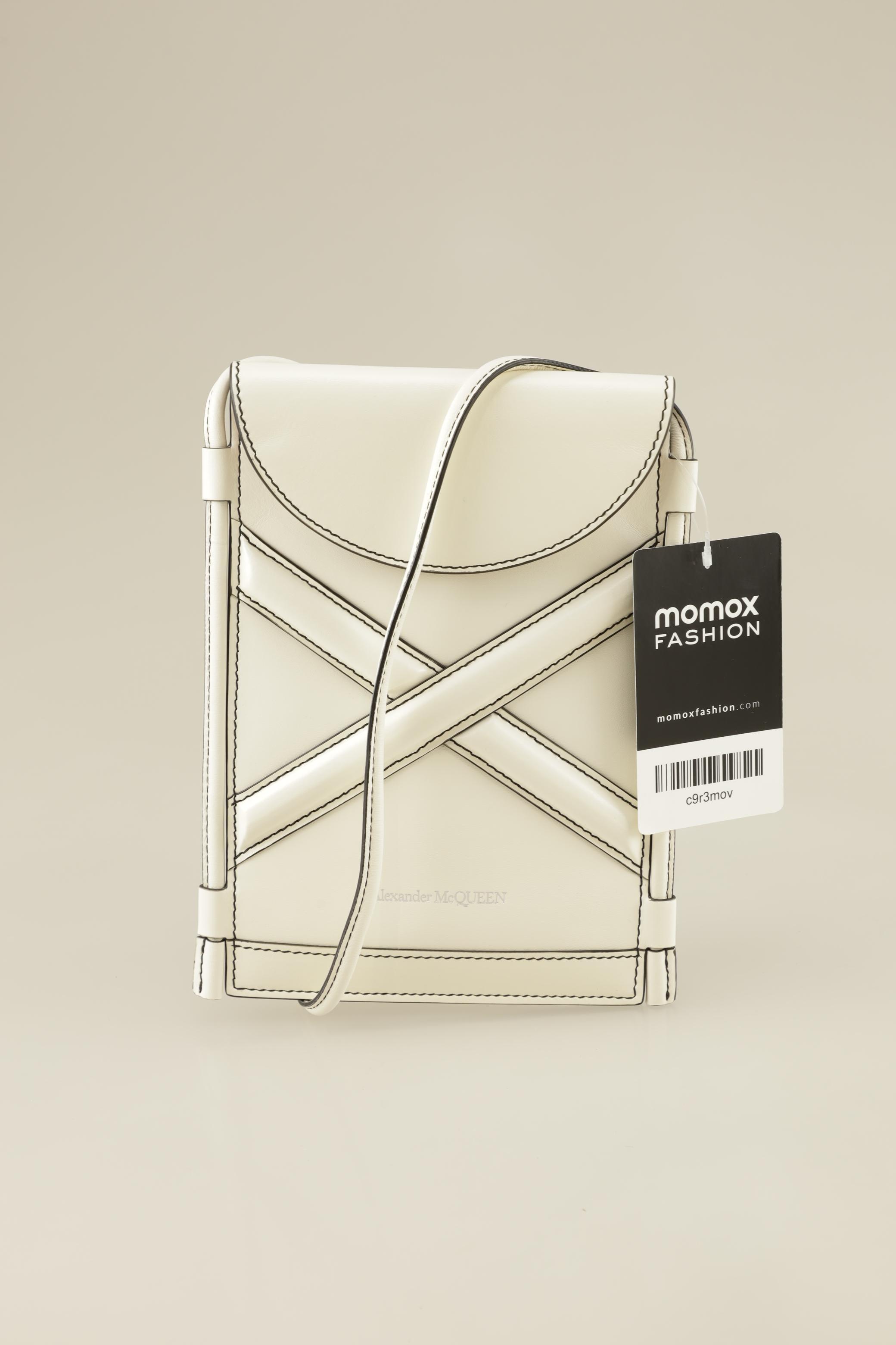 

Alexander McQueen Damen Handtasche, cremeweiß, Gr.