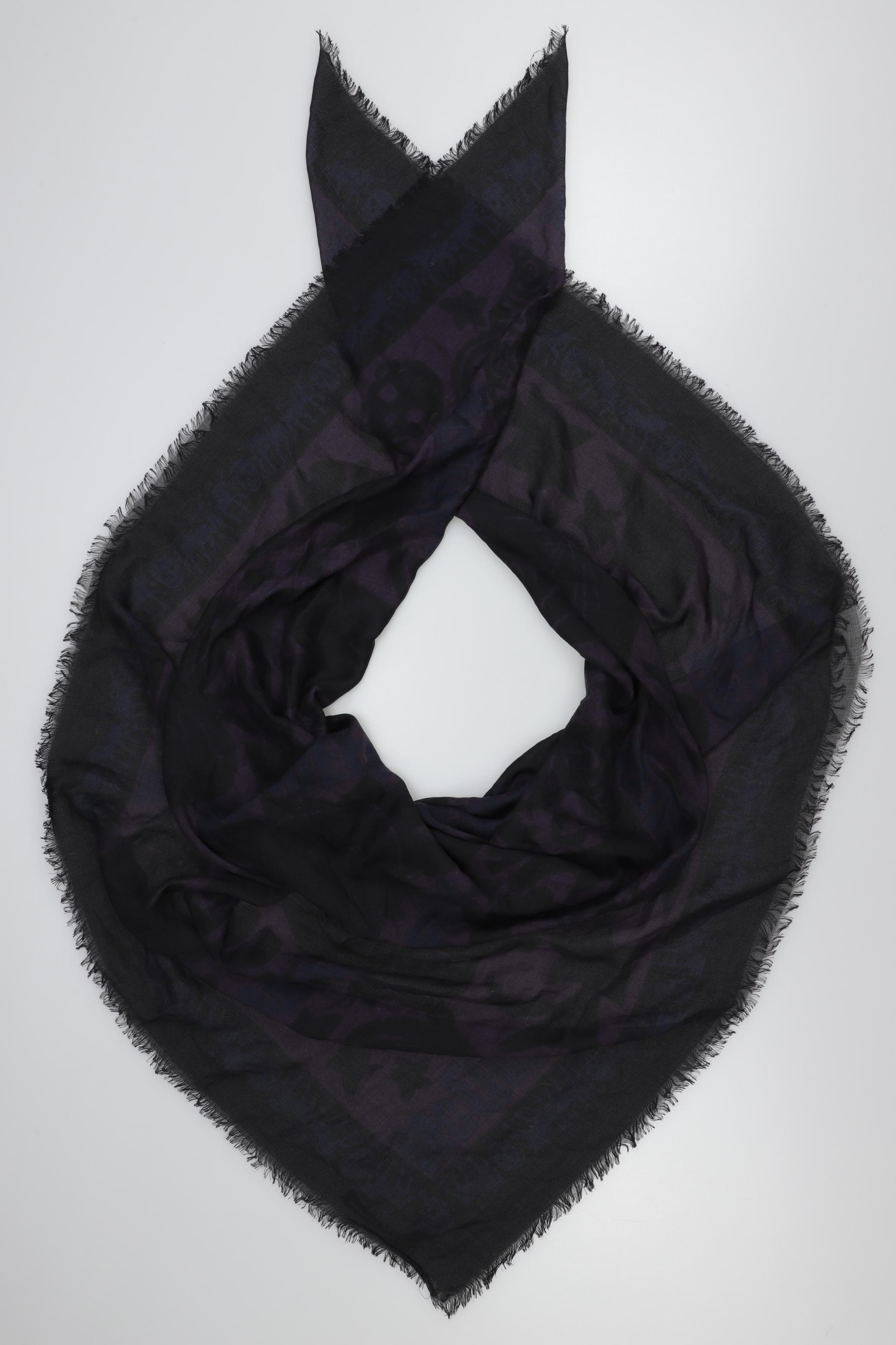 

Alexander McQueen Damen Schal, marineblau, Gr.