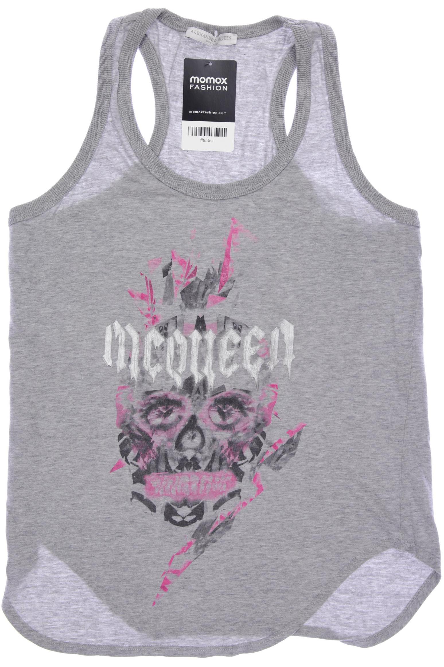 

Alexander McQueen Damen Top, grau, Gr. 38