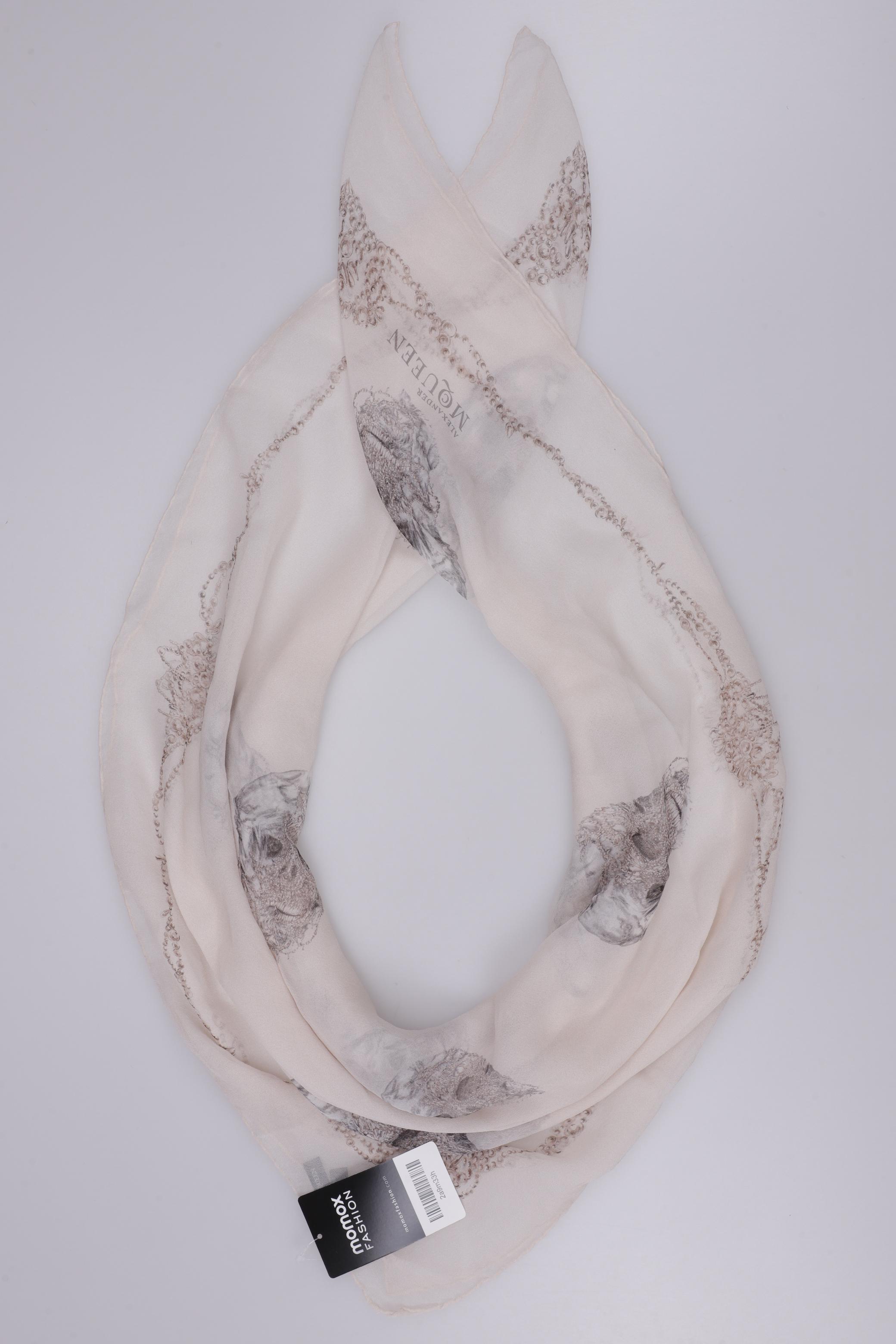 

Alexander McQueen Damen Schal, beige