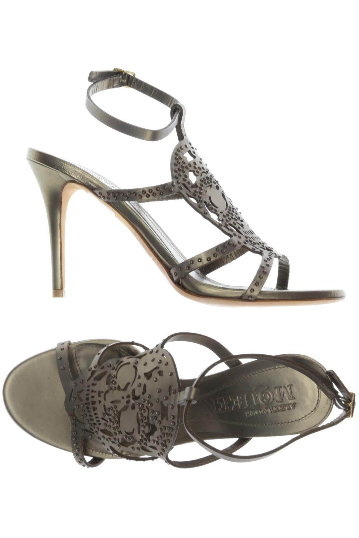 

Alexander McQueen Damen Sandale, grün, Gr. 38