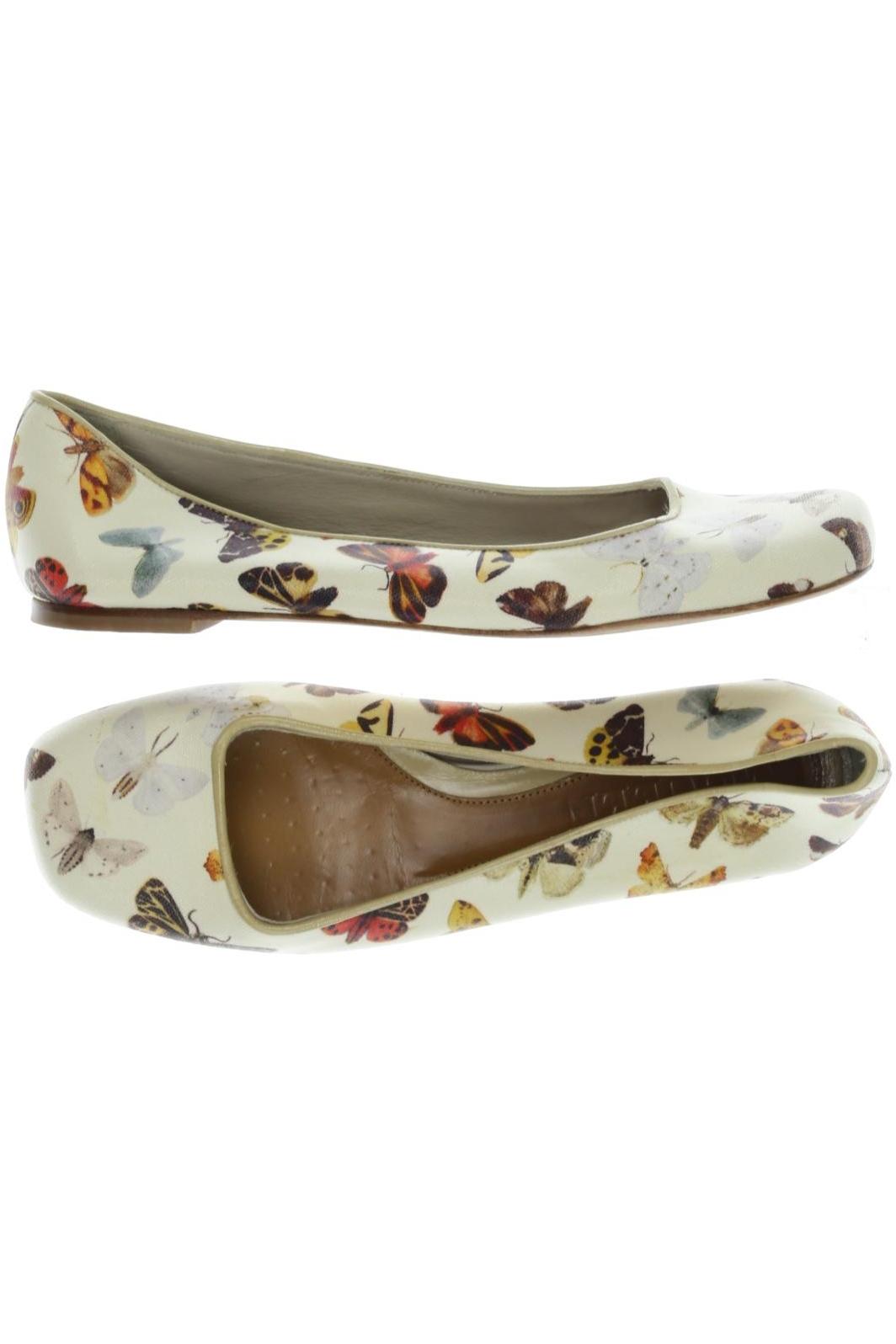 

Alexander McQueen Damen Ballerinas, cremeweiß, Gr. 37.5