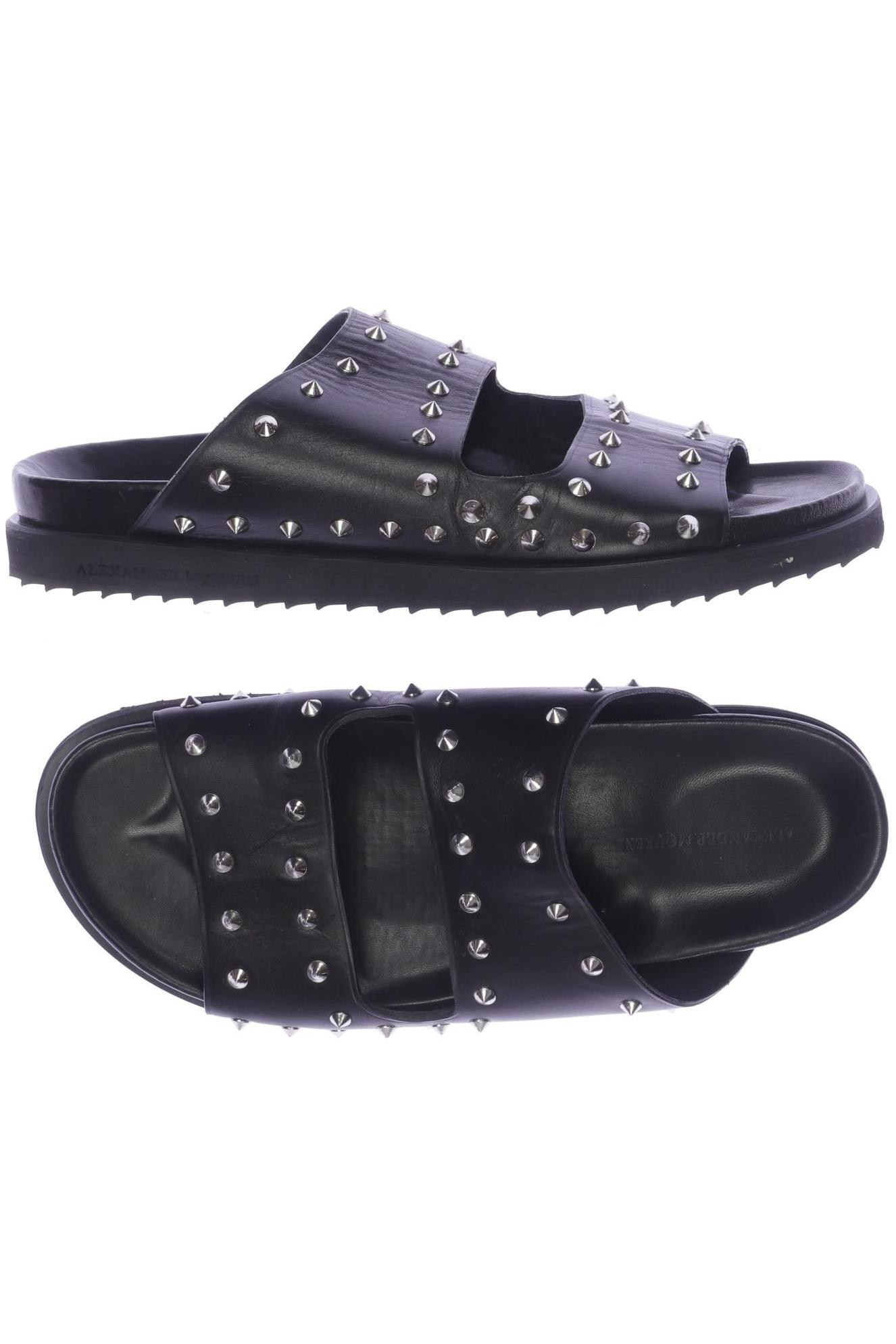 

Alexander McQueen Damen Sandale, schwarz, Gr. 41