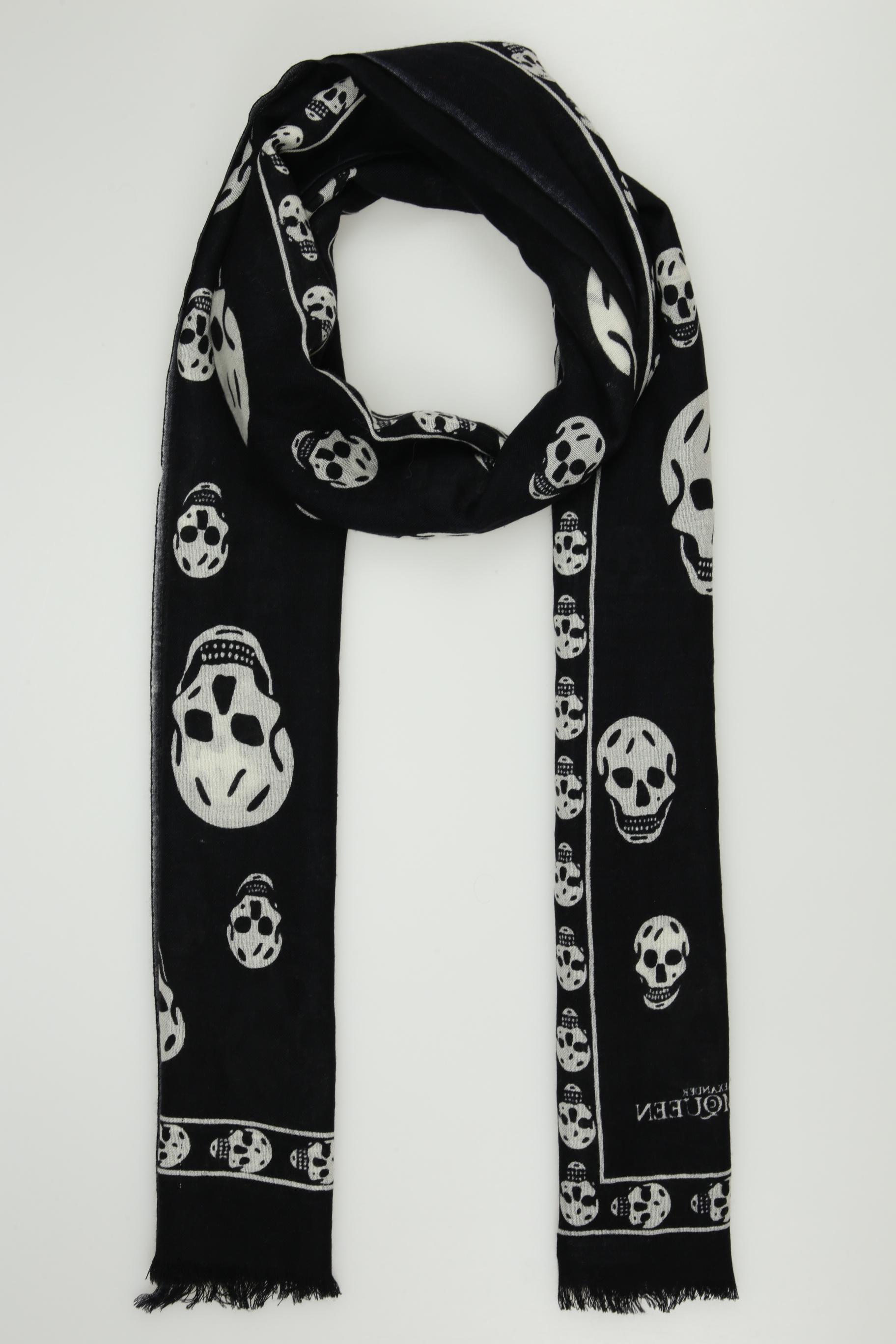 

Alexander McQueen Damen Schal, schwarz, Gr.