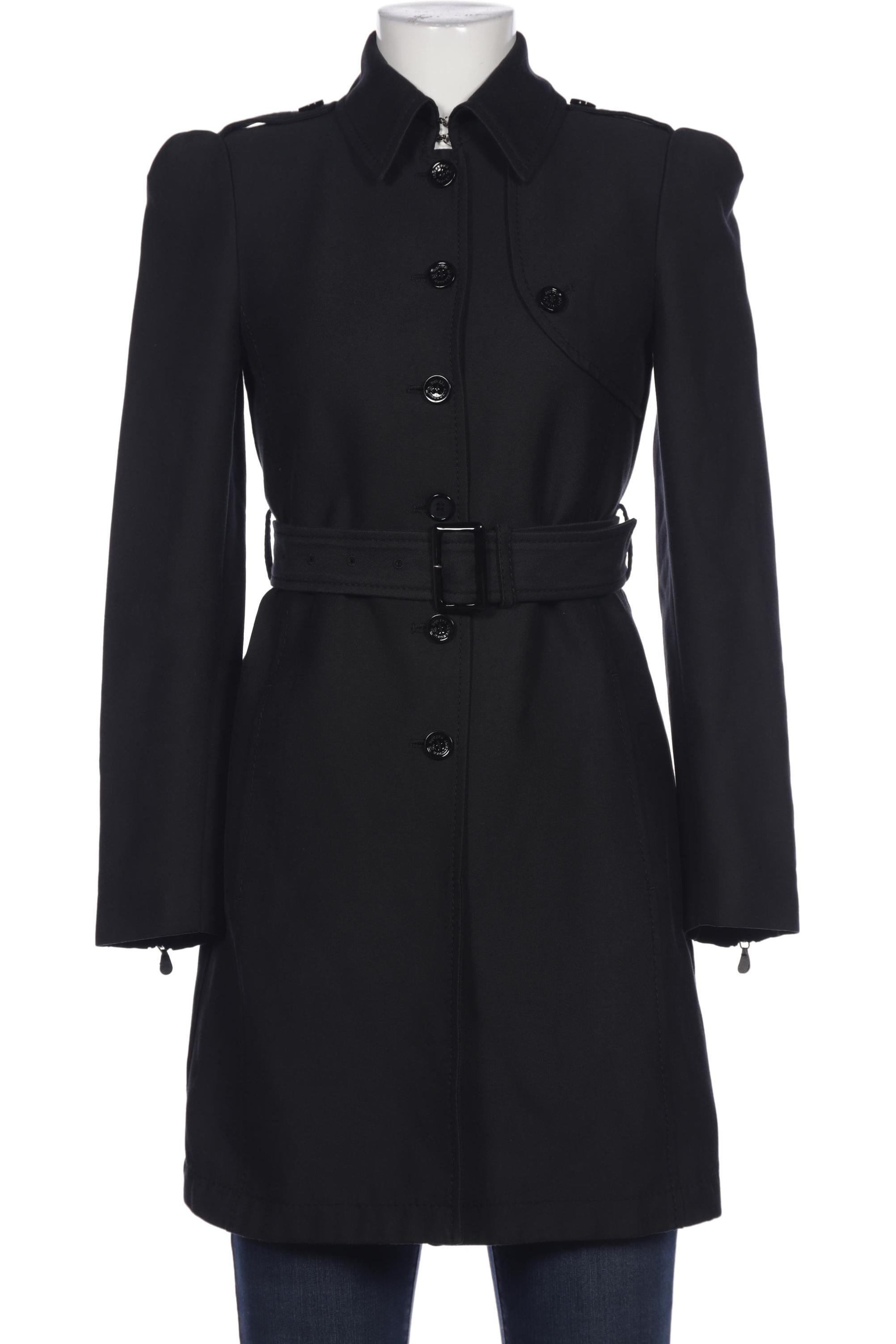 

Alexander McQueen Damen Mantel, schwarz
