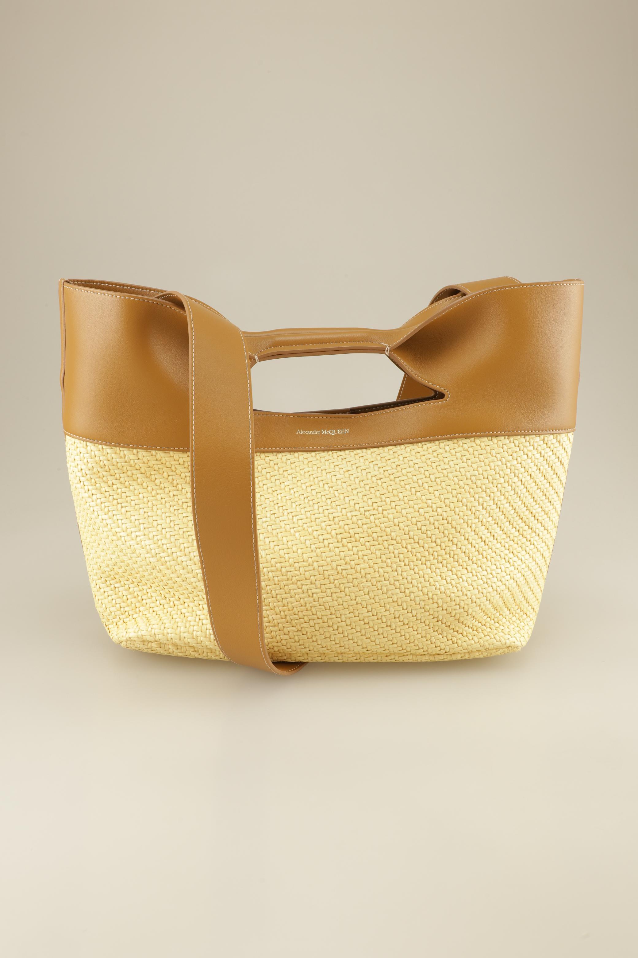 

Alexander McQueen Damen Handtasche, beige, Gr.