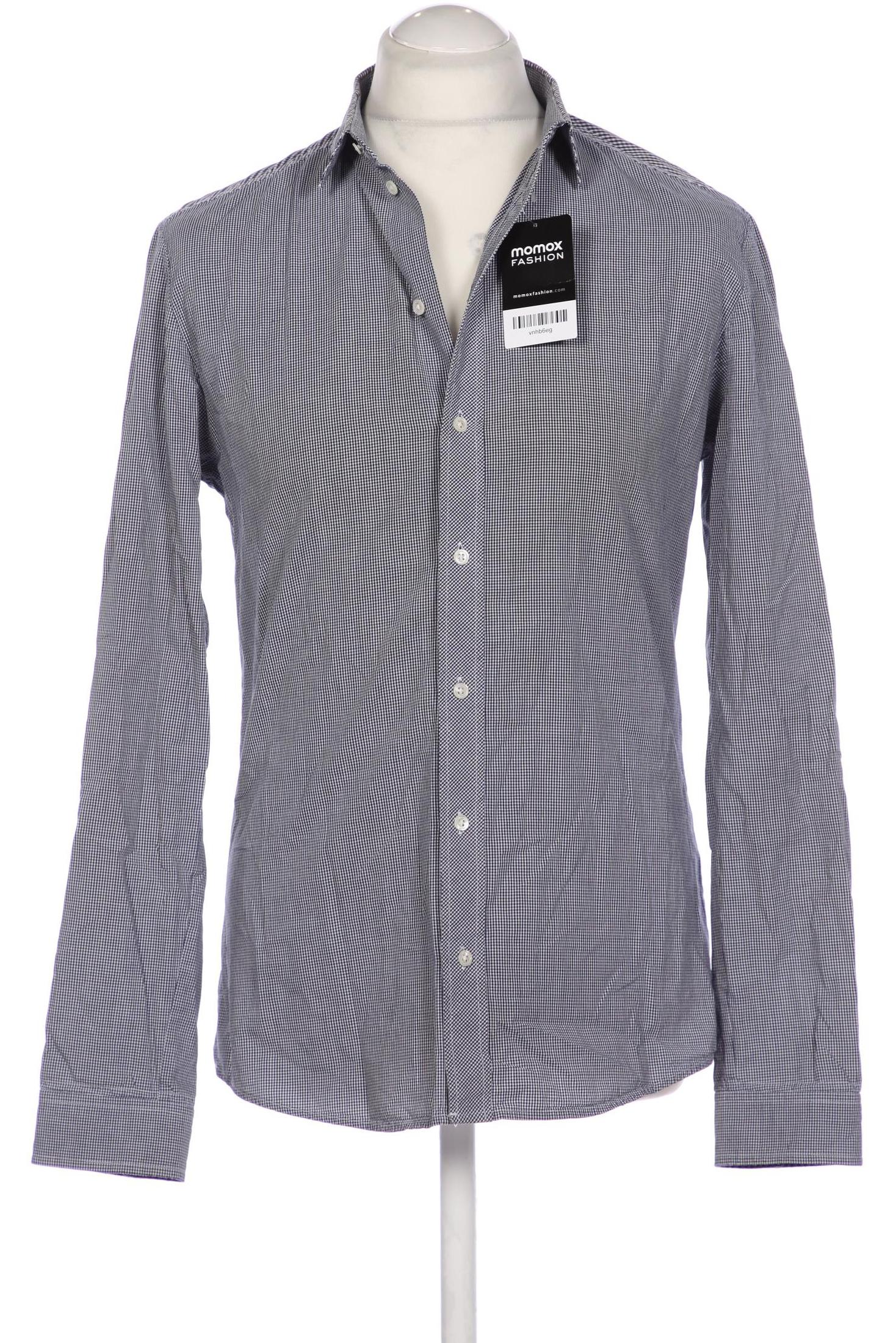 

Alexander McQueen Herren Hemd, marineblau, Gr. 48