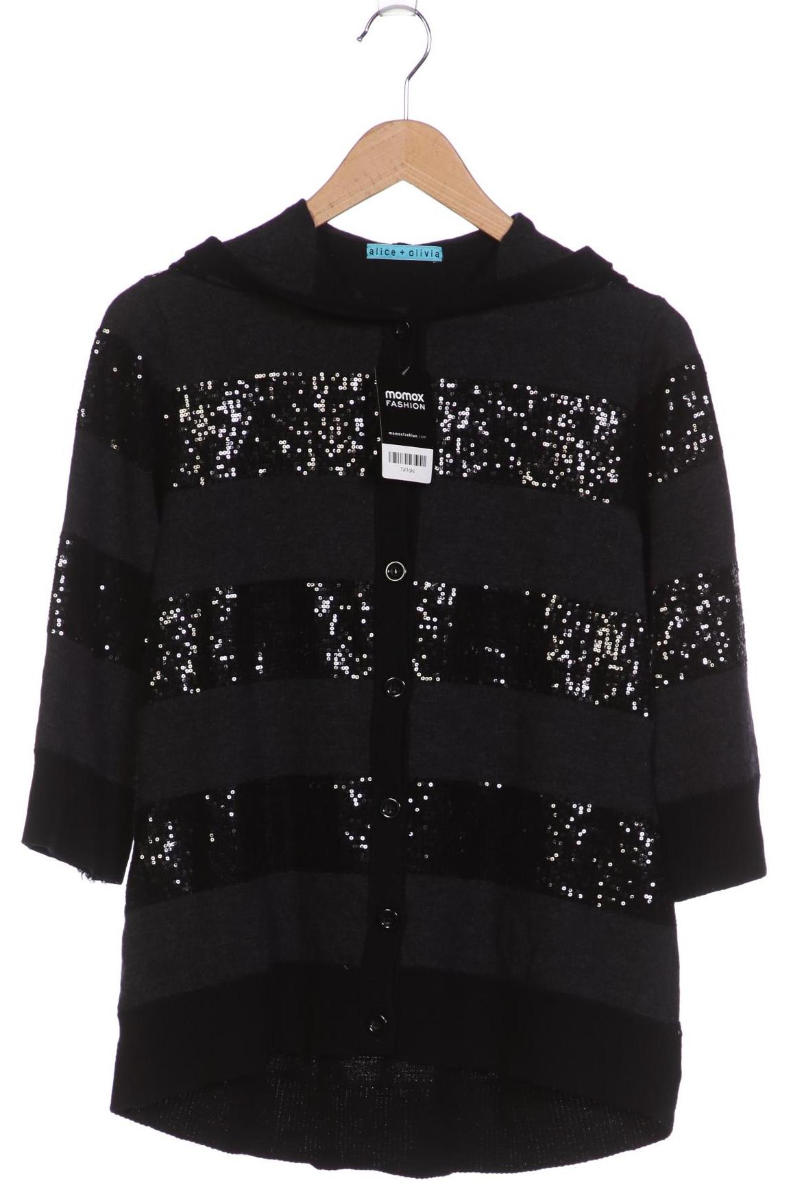 

alice+olivia Damen Strickjacke, grau