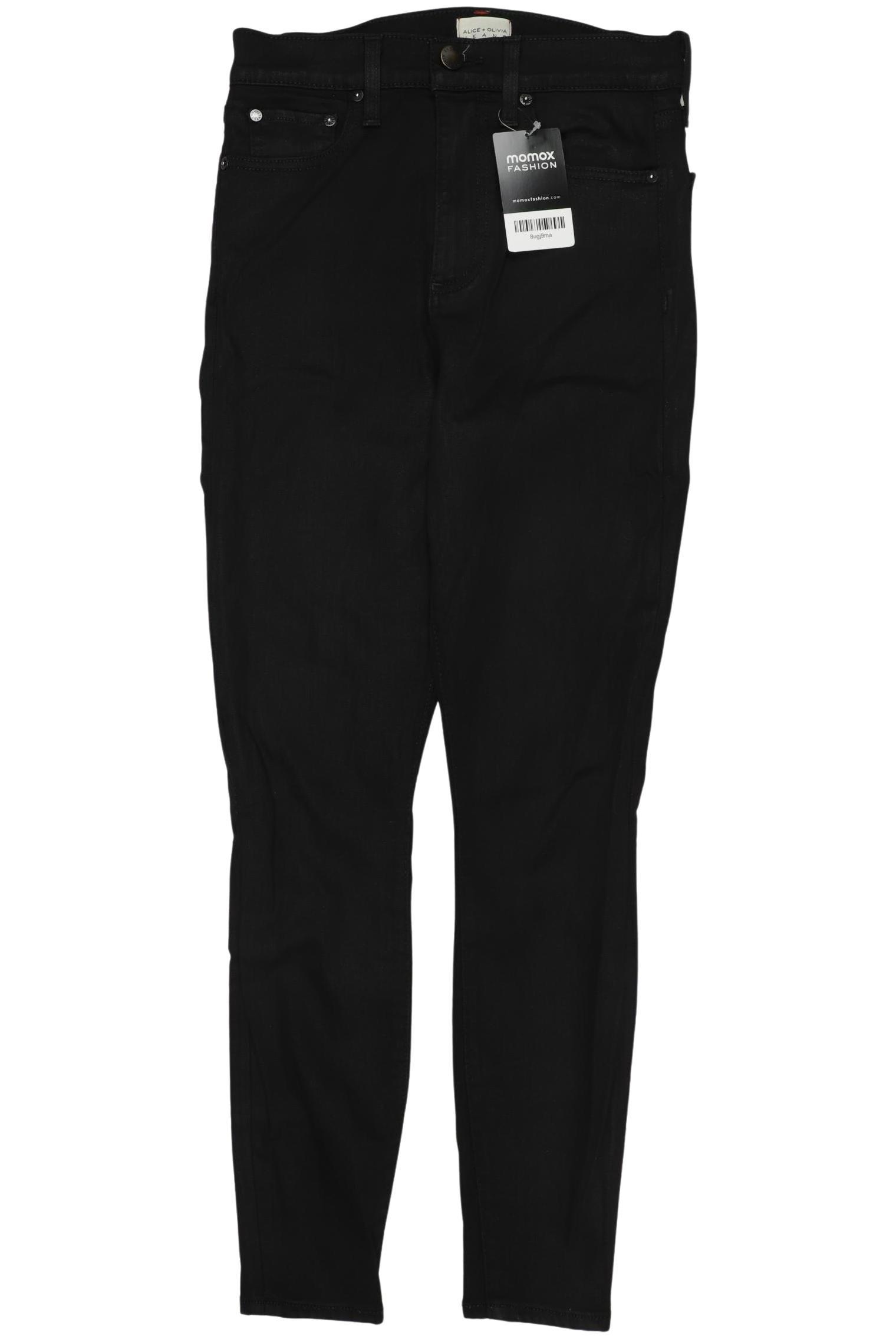 

alice + olivia Damen Jeans, schwarz, Gr. 26