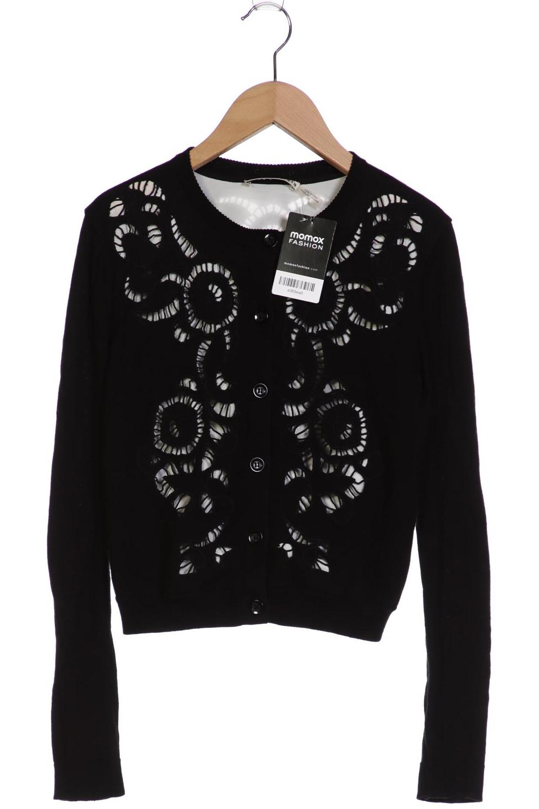 

alice + olivia Damen Strickjacke, schwarz, Gr. 36