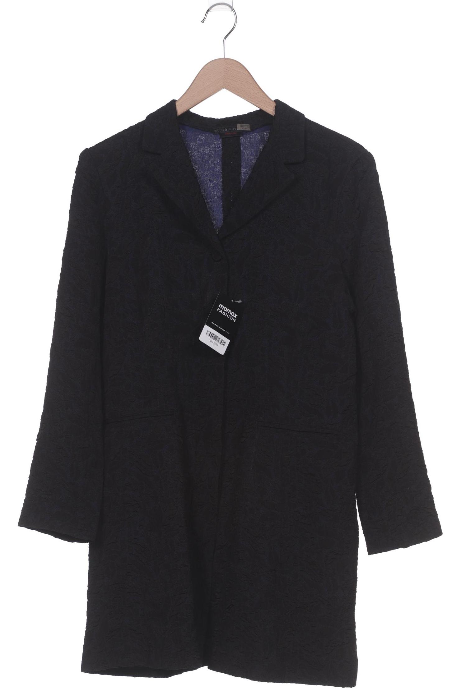 

alice + olivia Damen Mantel, schwarz, Gr. 4