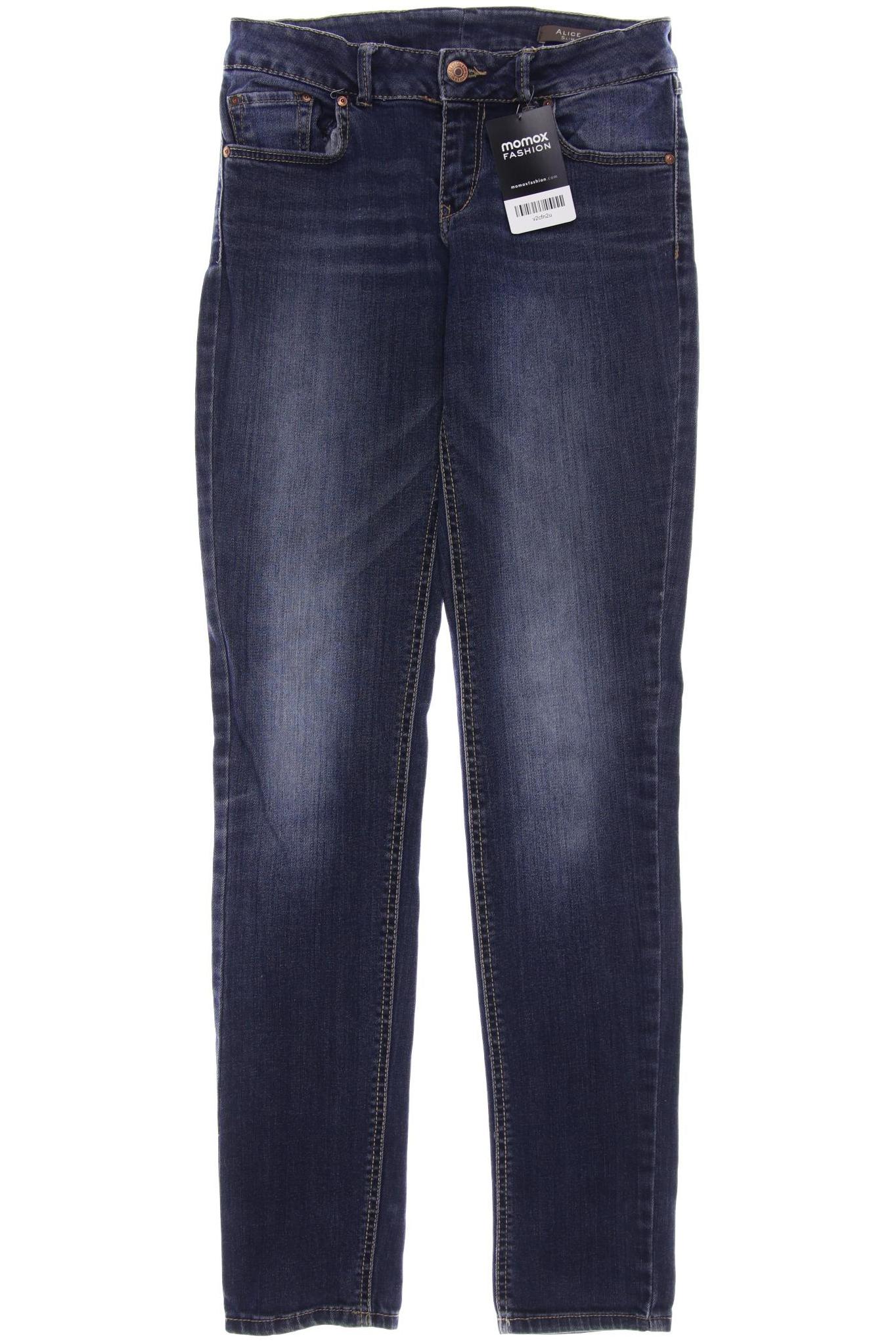 

alice+olivia Damen Jeans, marineblau