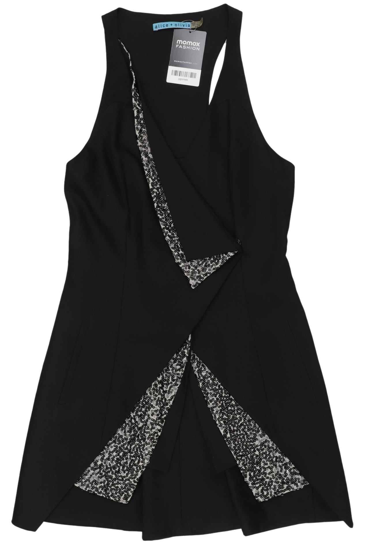 

alice + olivia Damen Weste, schwarz, Gr. 34