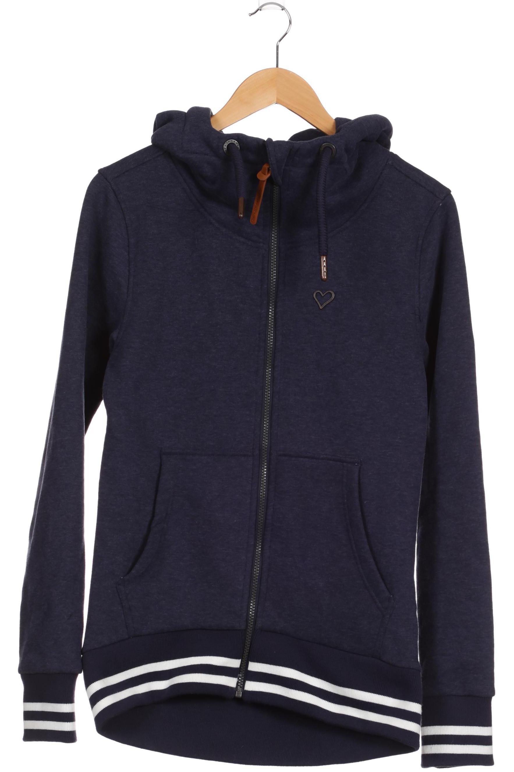 

Alife & Kickin Damen Kapuzenpullover, blau, Gr.