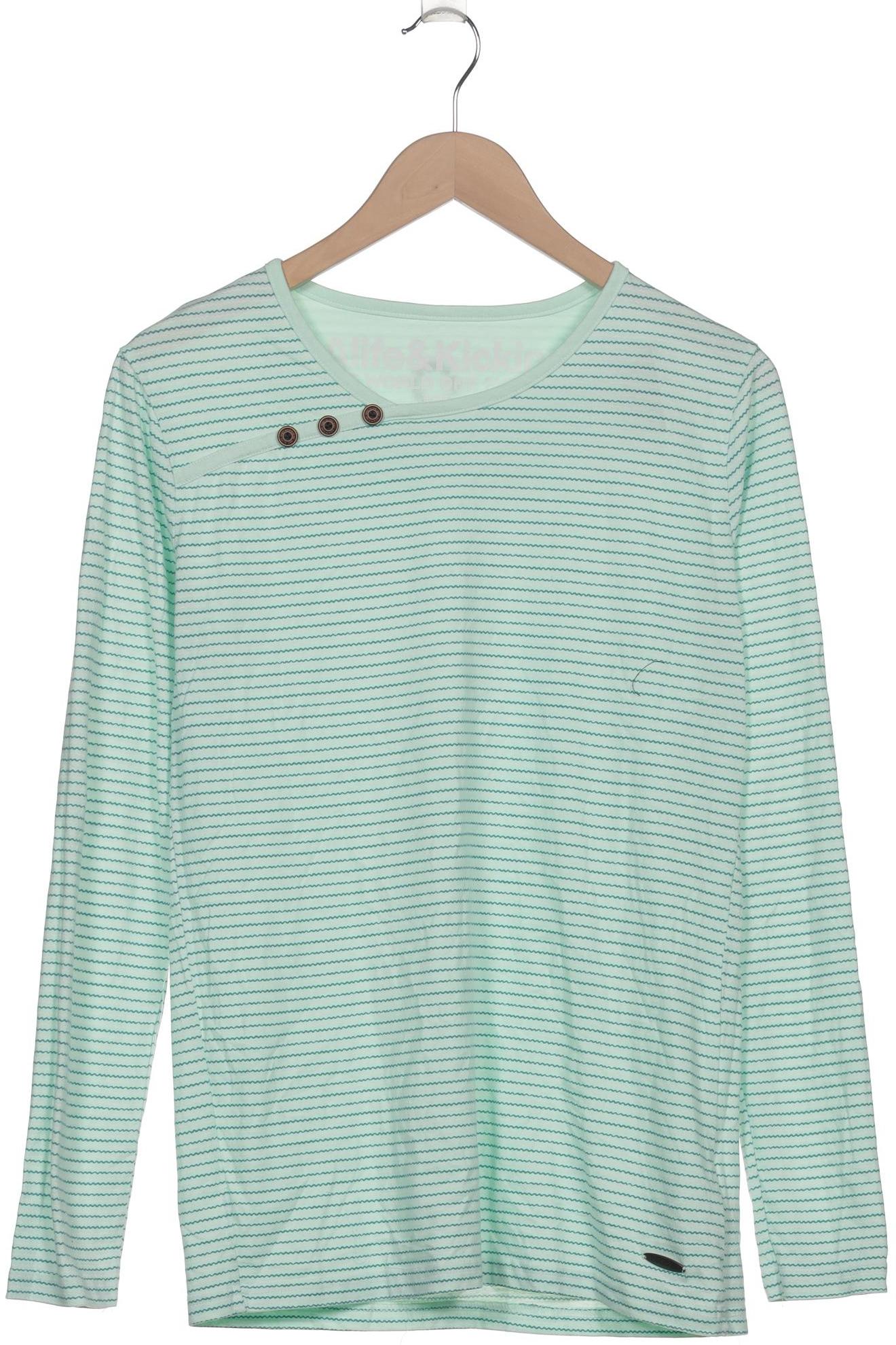 

Alife & Kickin Damen Langarmshirt, hellgrün, Gr. 38