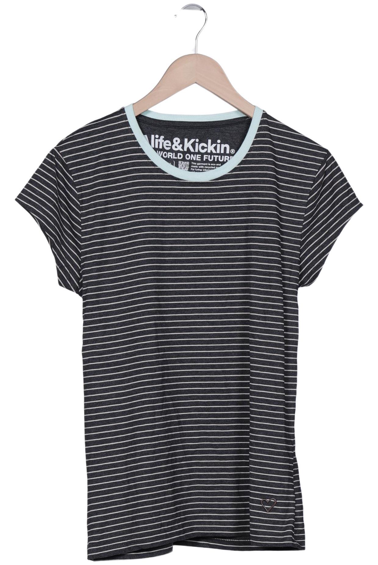 

Alife & Kickin Damen T-Shirt, grau, Gr. 38