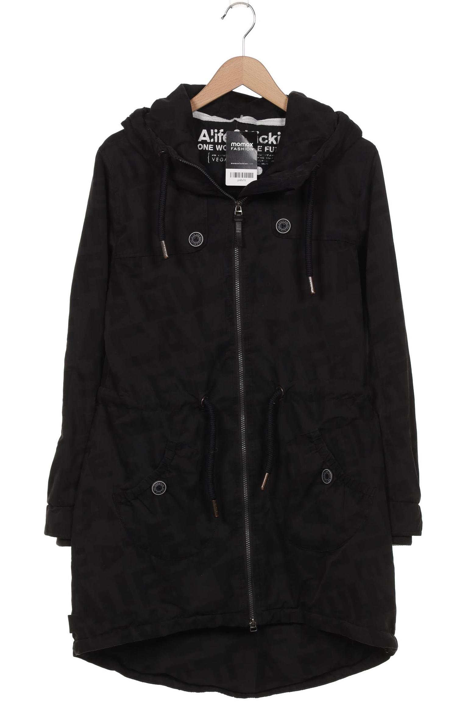 

Alife & Kickin Damen Mantel, schwarz, Gr. 38
