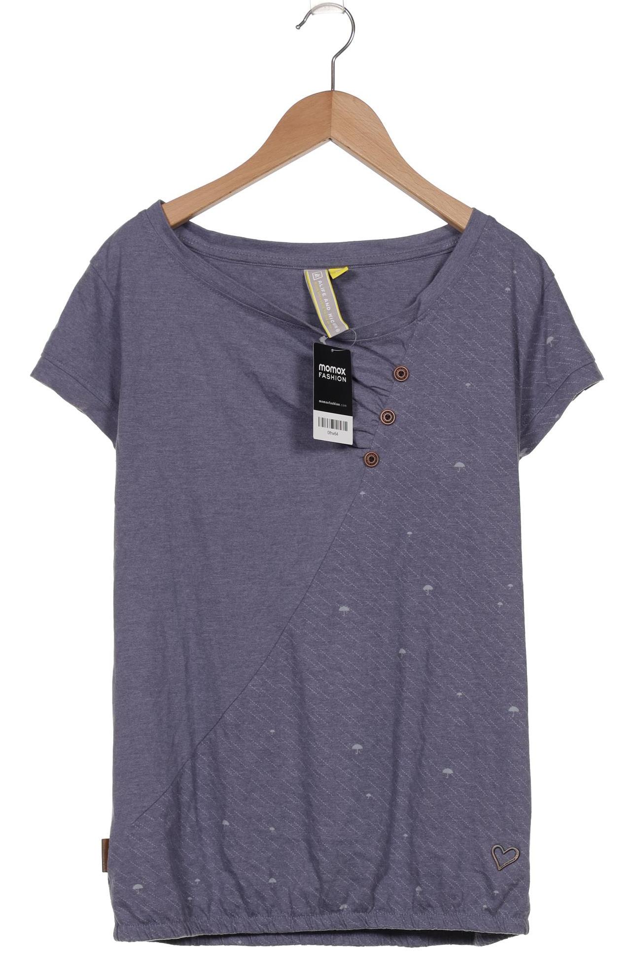 

Alife & Kickin Damen T-Shirt, blau, Gr. 38