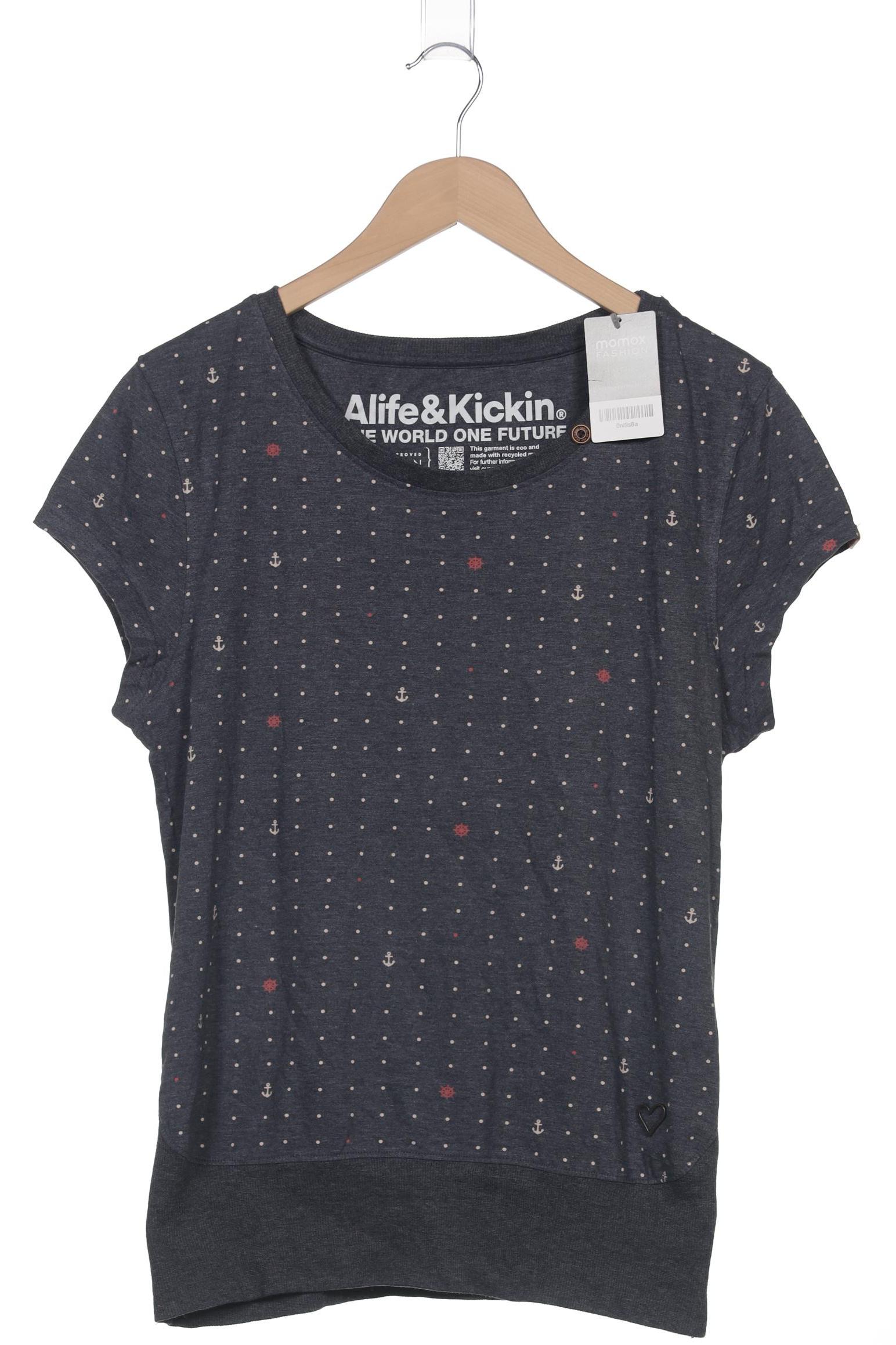 

Alife & Kickin Damen T-Shirt, blau, Gr. 42