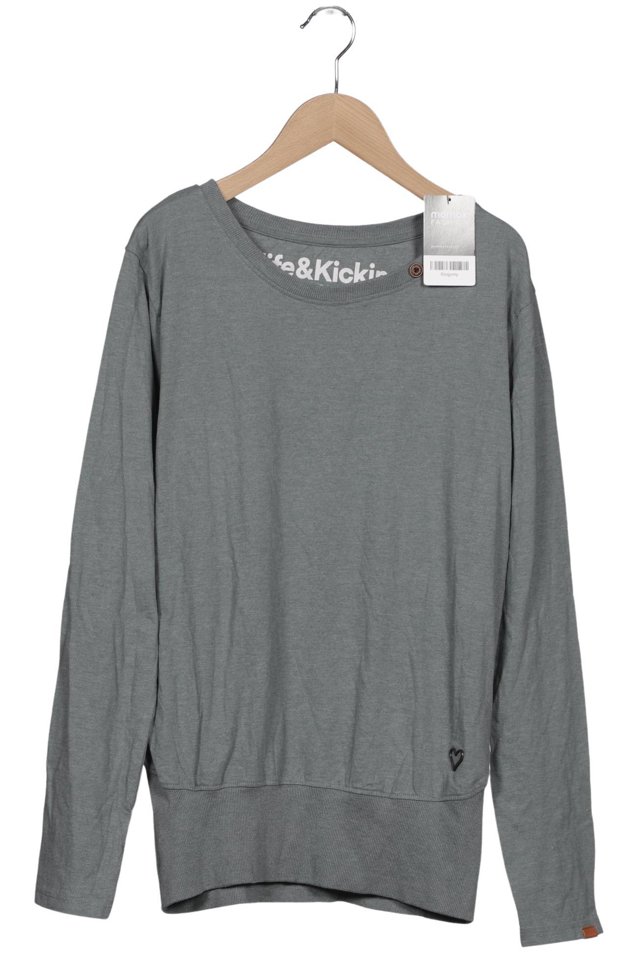 

Alife & Kickin Damen Langarmshirt, grün, Gr. 42