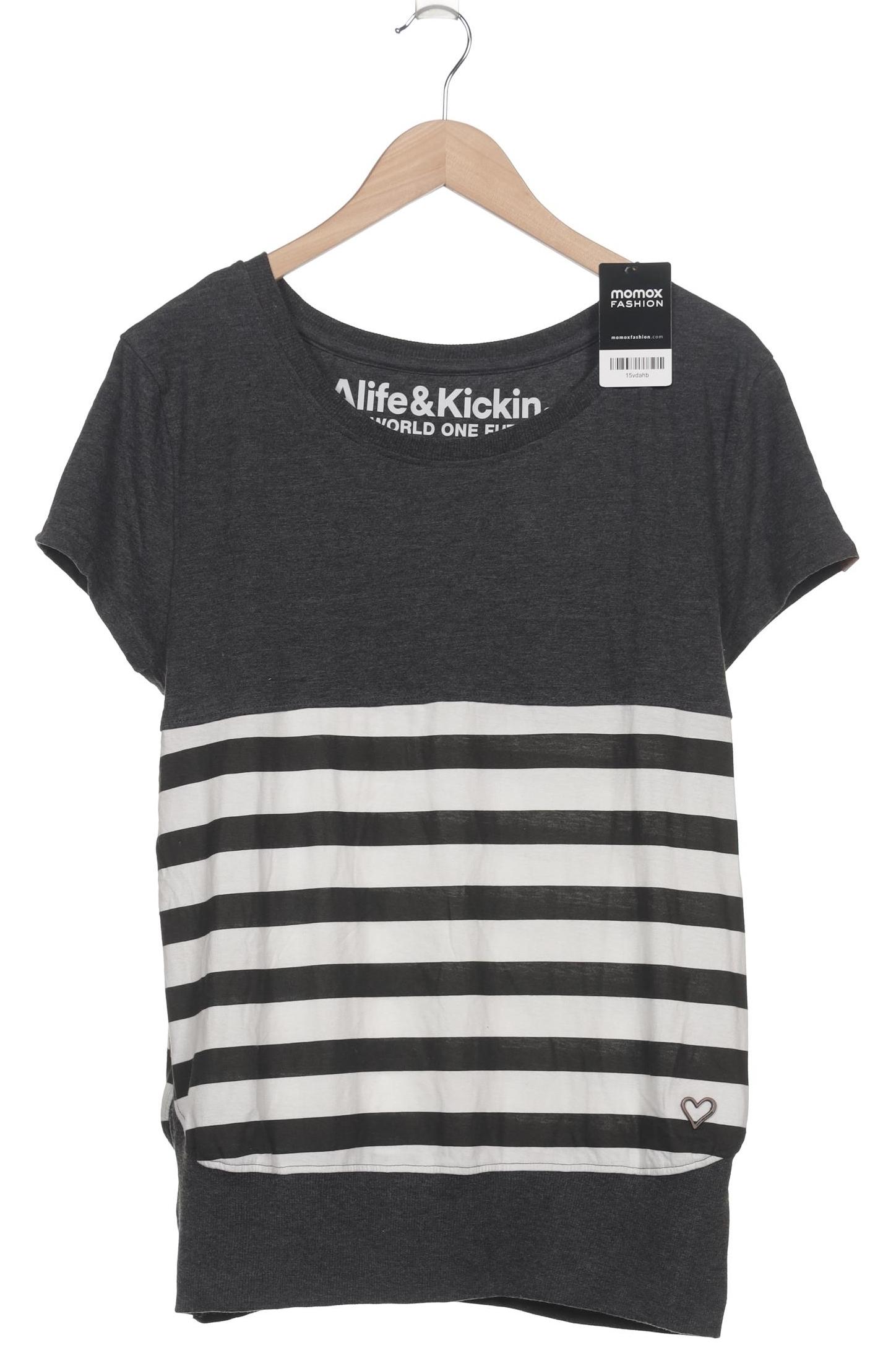 

Alife & Kickin Damen T-Shirt, grau, Gr. 44