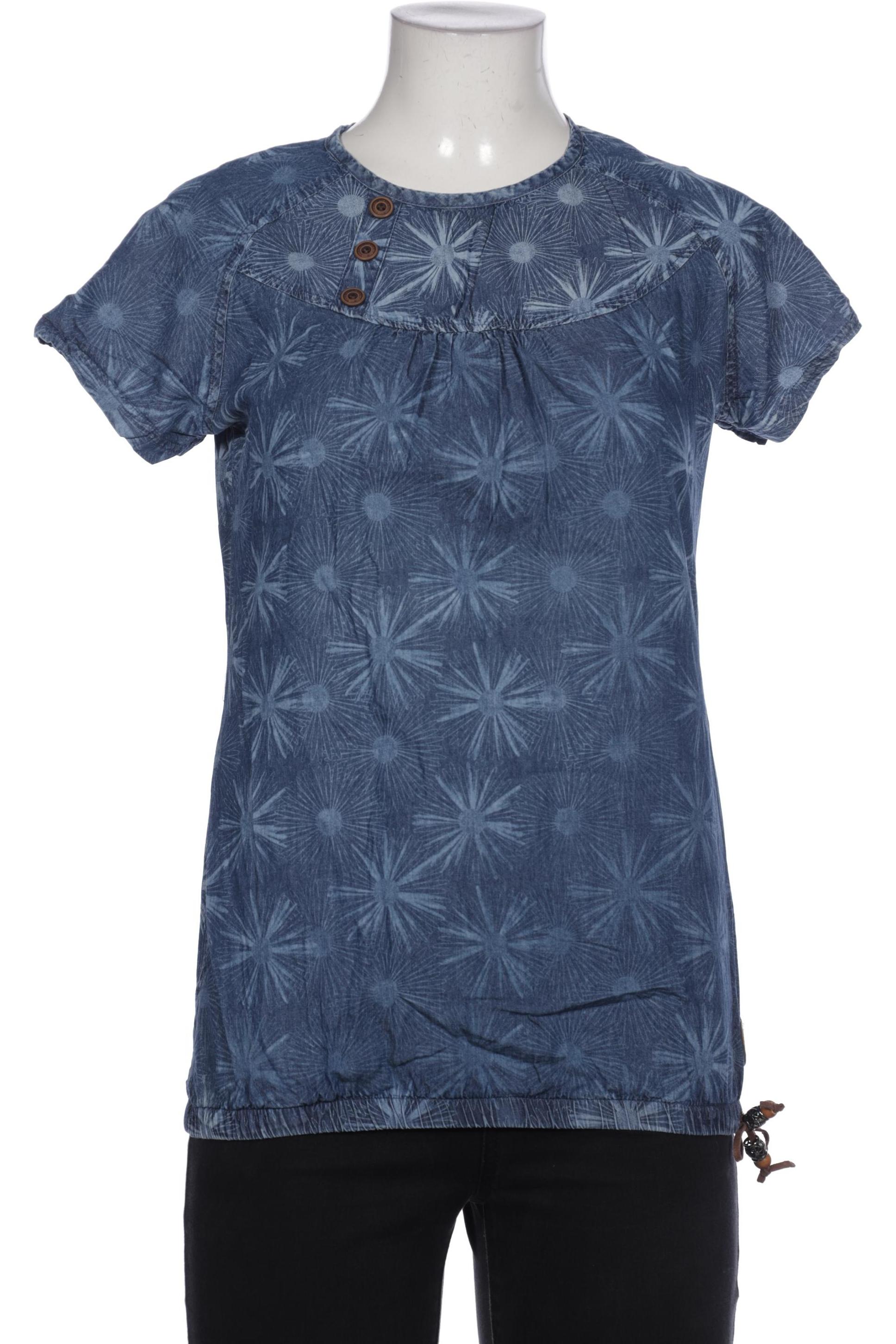 

Alife & Kickin Damen Bluse, blau, Gr. 38