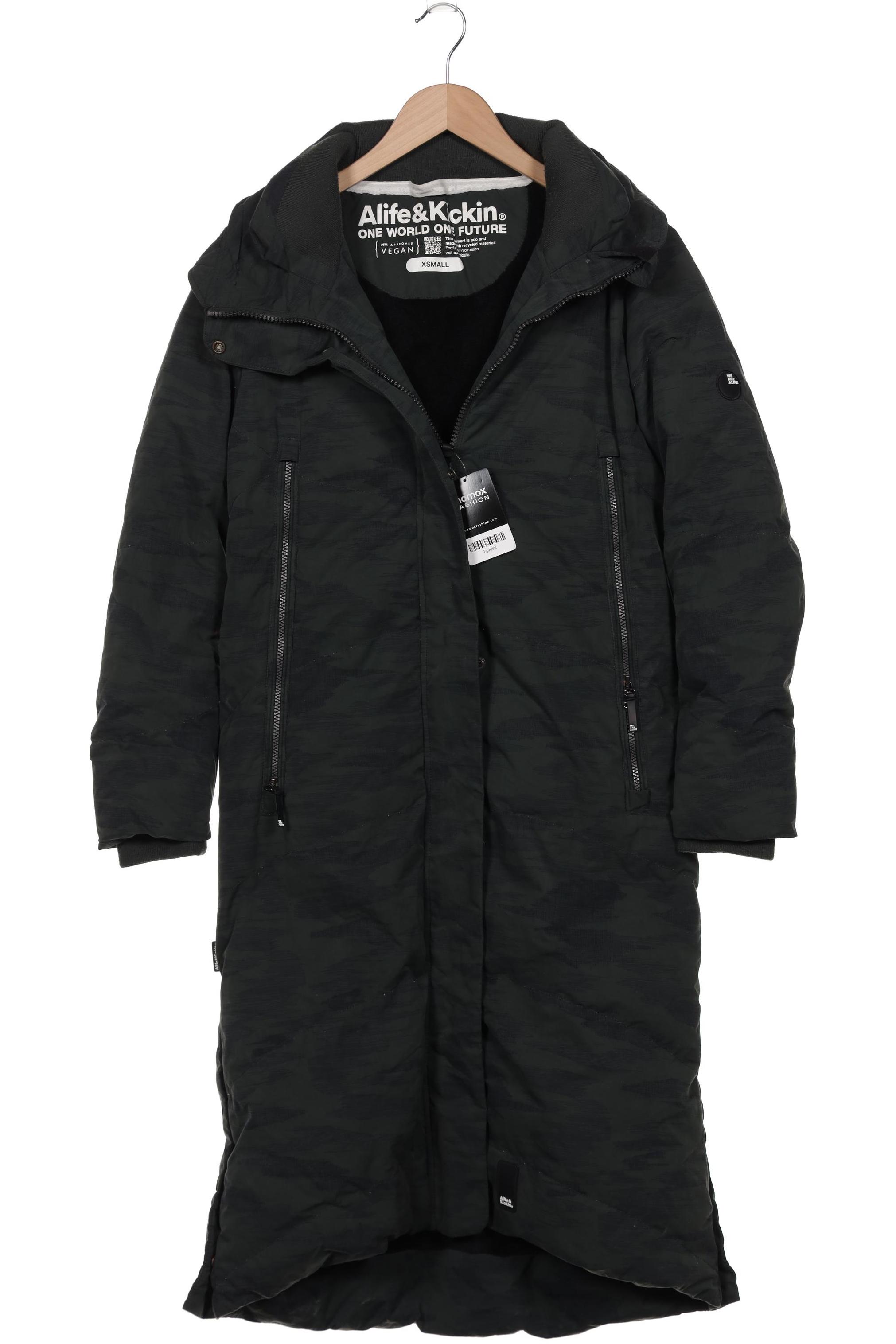 

Alife & Kickin Damen Mantel, grün, Gr. 34