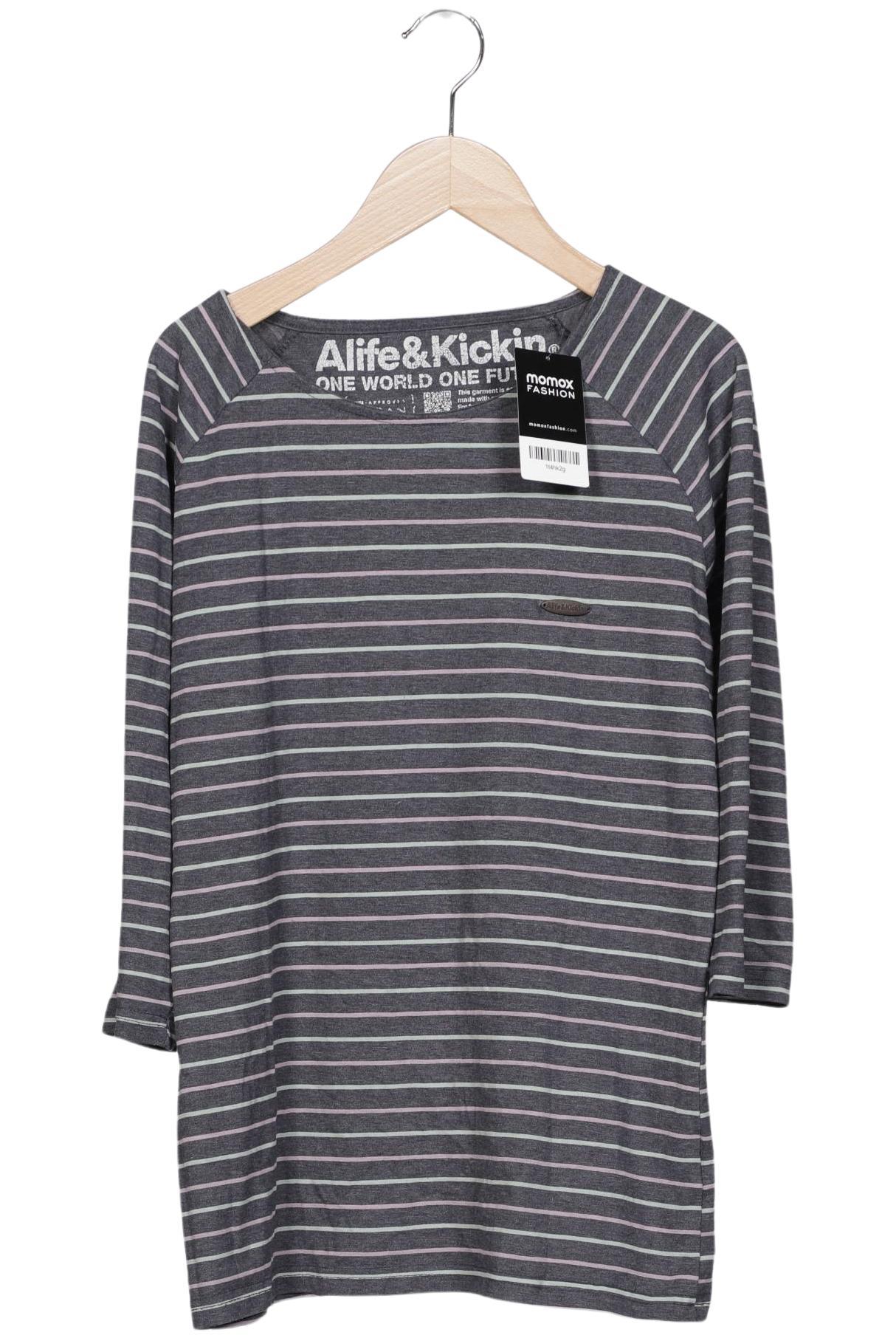 

Alife & Kickin Damen T-Shirt, grau, Gr. 38