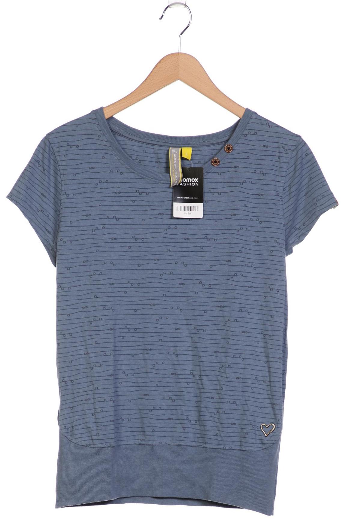 

Alife & Kickin Damen T-Shirt, blau, Gr. 42