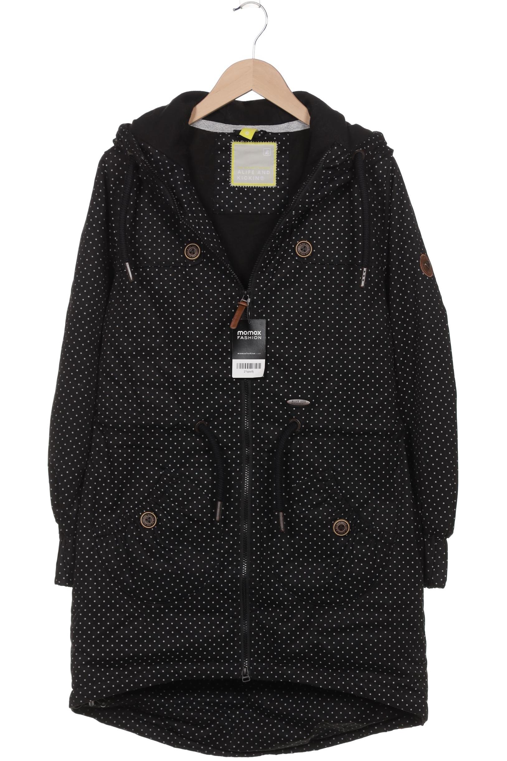 

Alife & Kickin Damen Mantel, schwarz, Gr. 36