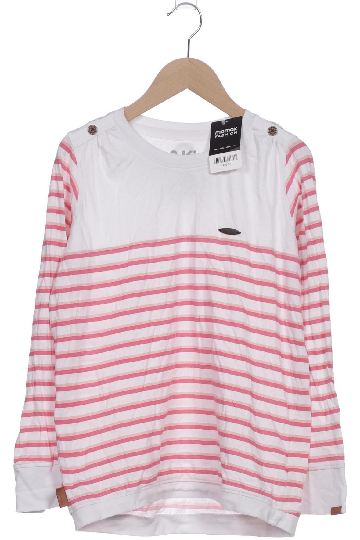 

Alife & Kickin Damen Langarmshirt, weiß, Gr. 38