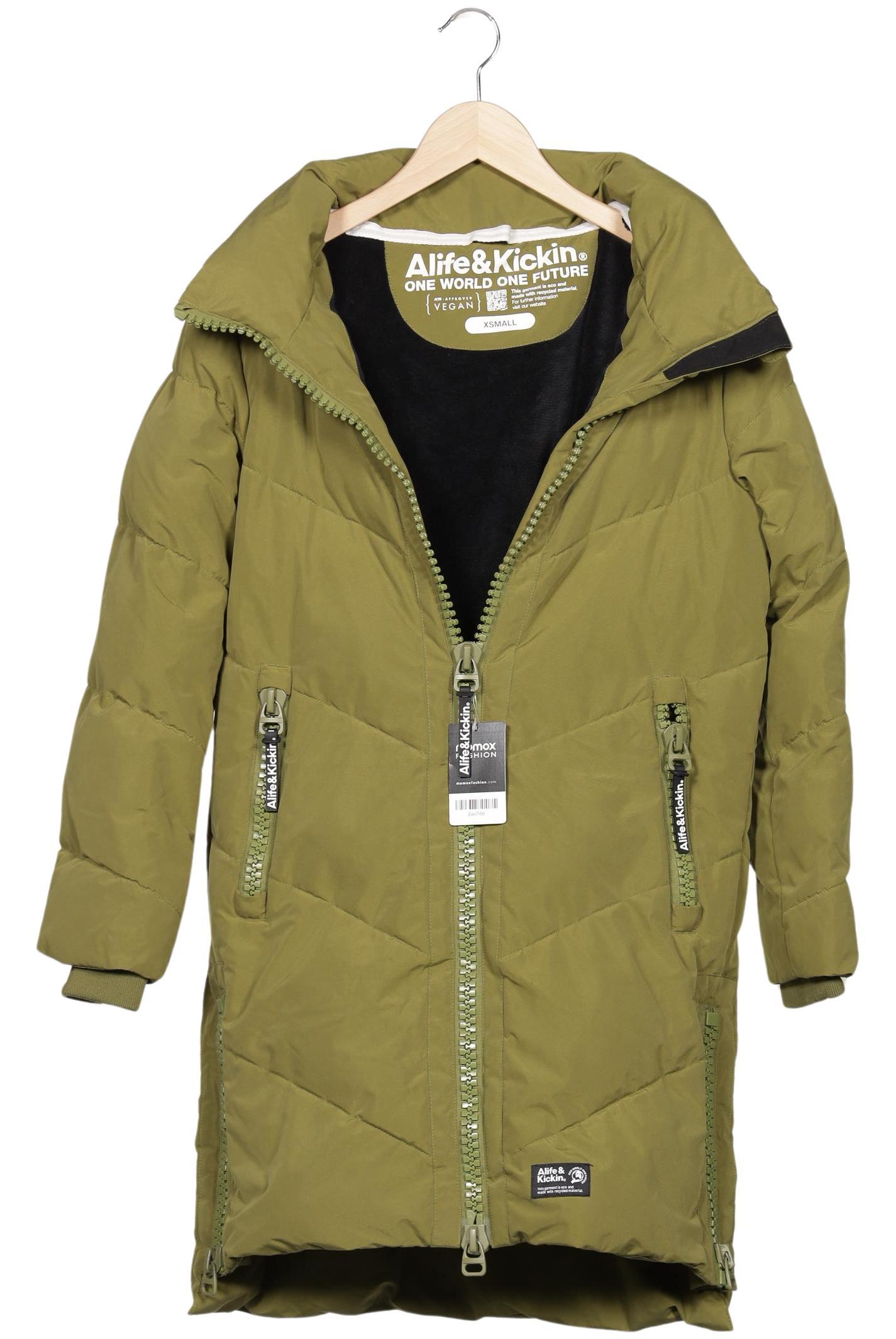

Alife & Kickin Damen Mantel, grün, Gr. 34