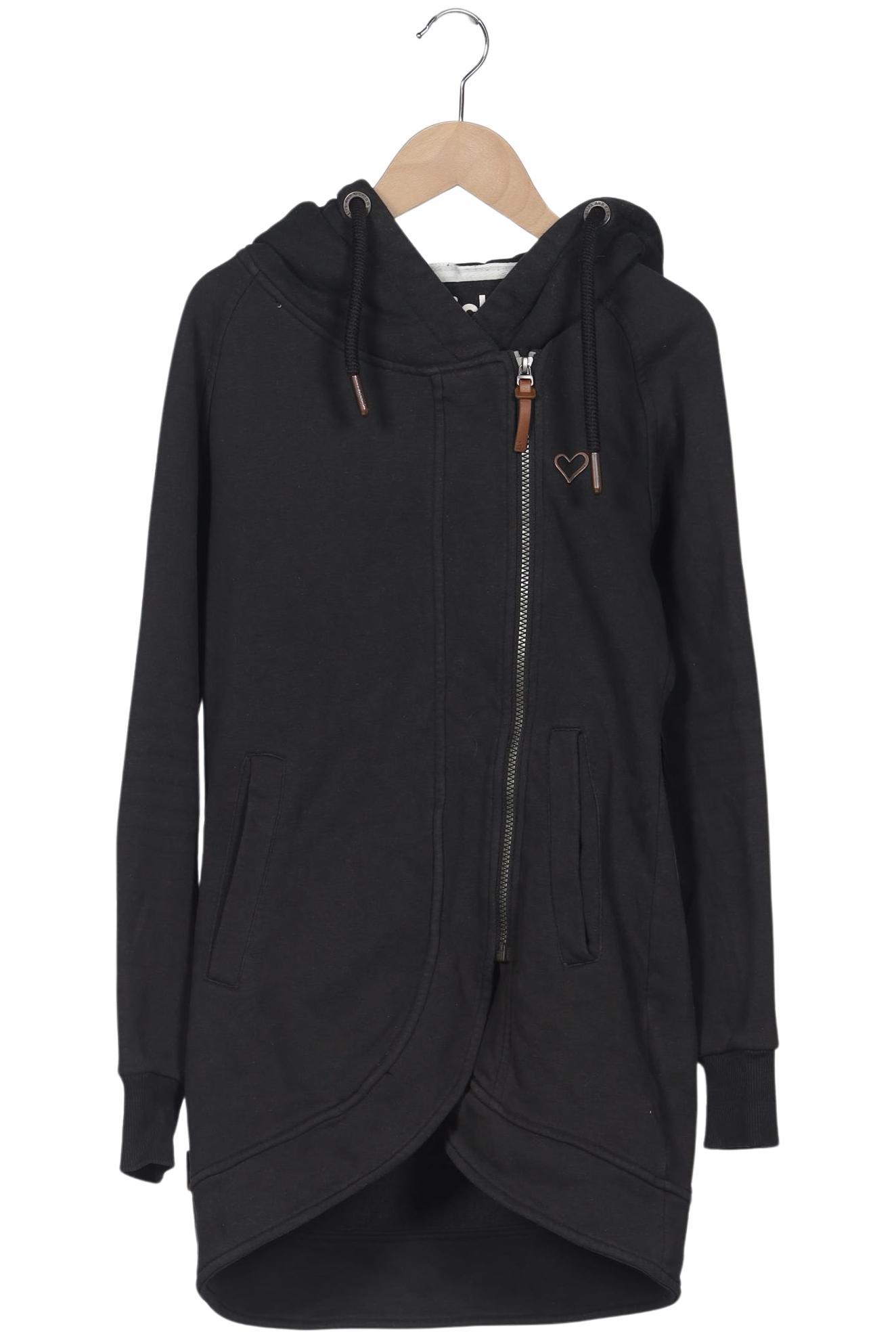 

Alife & Kickin Damen Kapuzenpullover, schwarz, Gr. 34