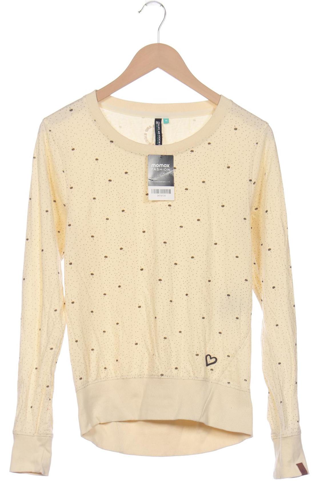 

Alife & Kickin Damen Langarmshirt, cremeweiß, Gr. 38