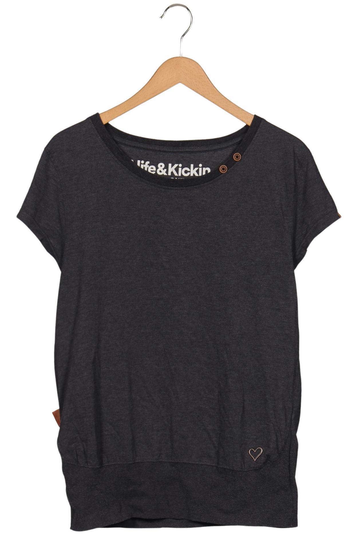 

Alife & Kickin Damen T-Shirt, grau, Gr. 44