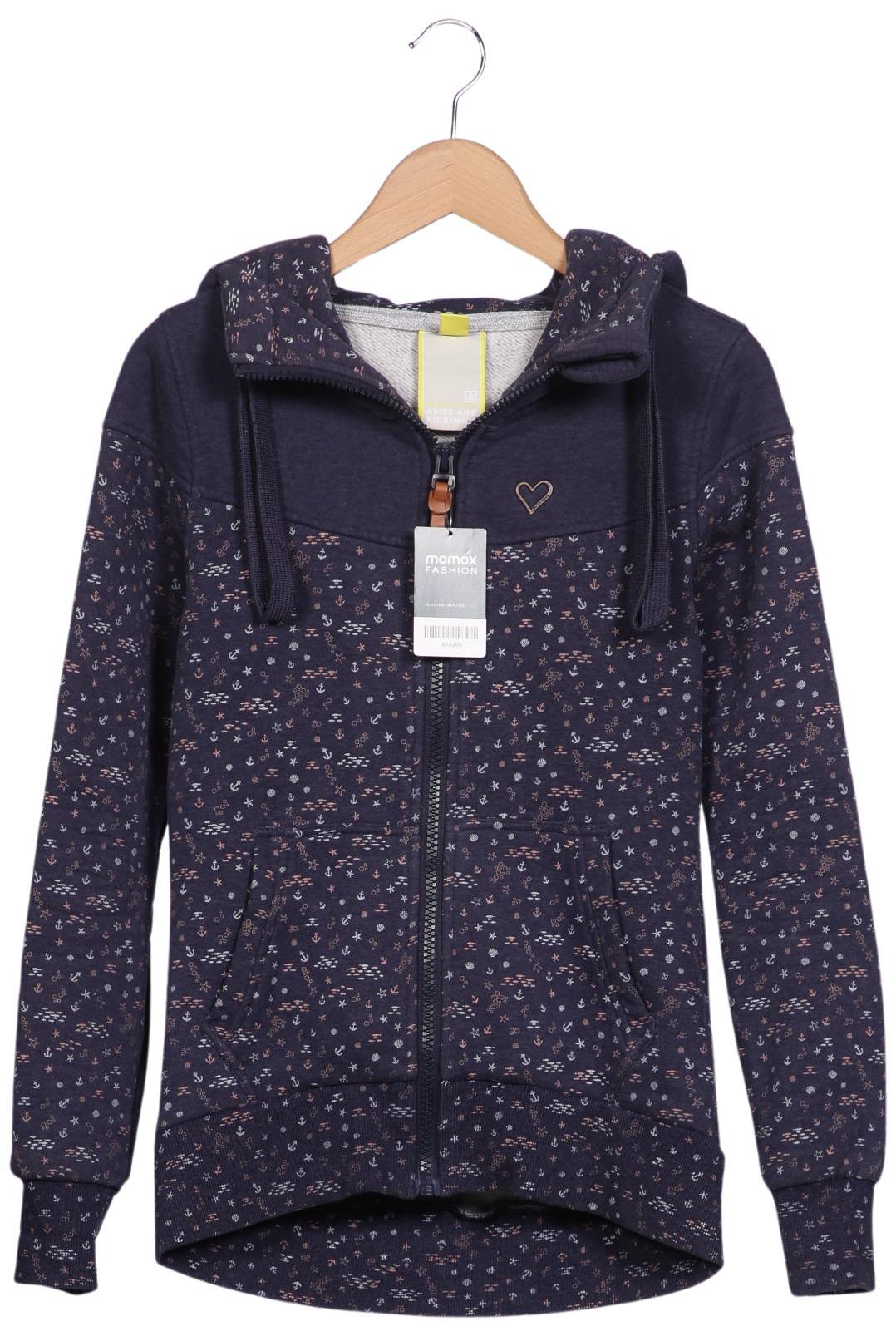 

Alife & Kickin Damen Kapuzenpullover, marineblau, Gr. 36