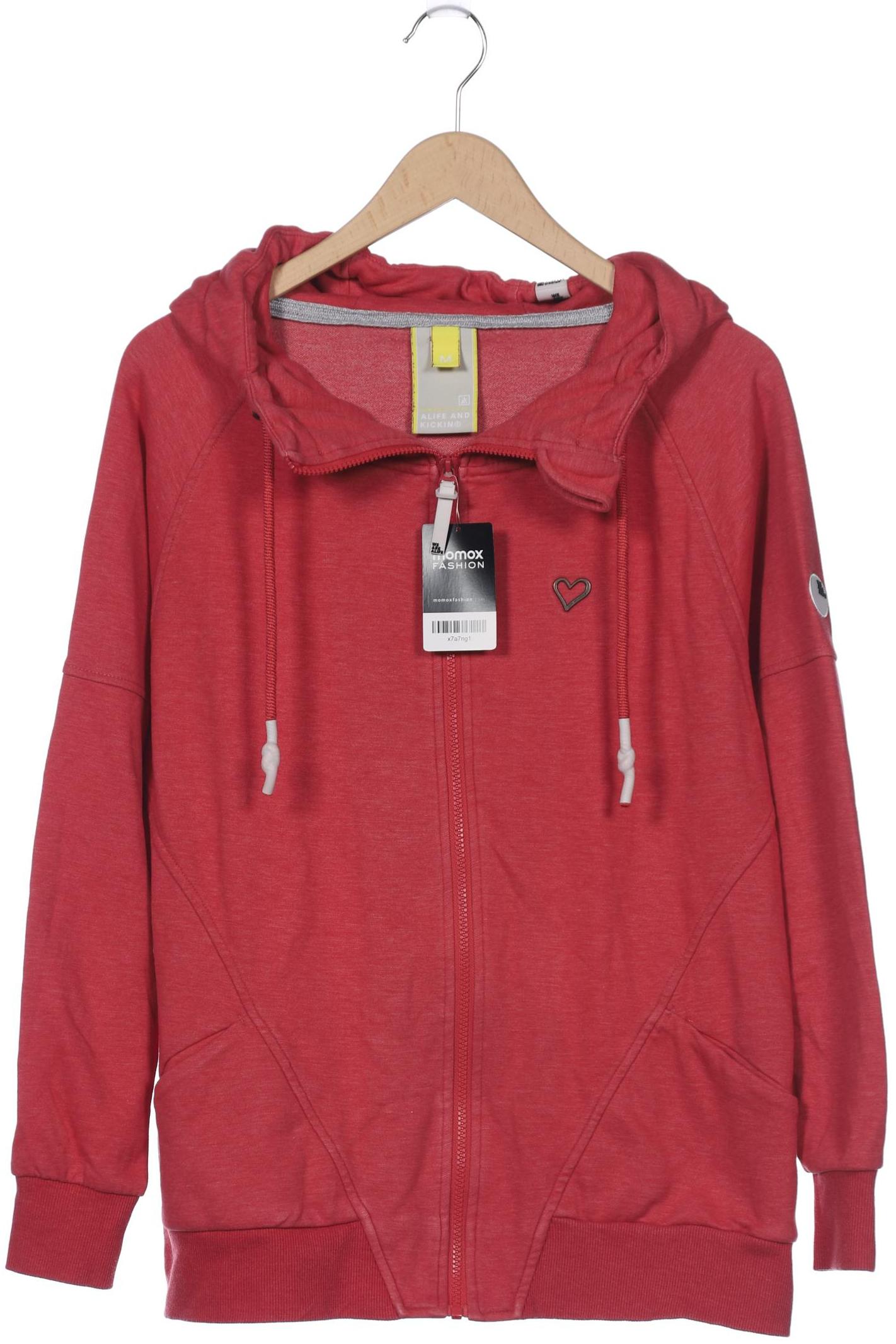 

Alife & Kickin Damen Kapuzenpullover, rot, Gr. 38
