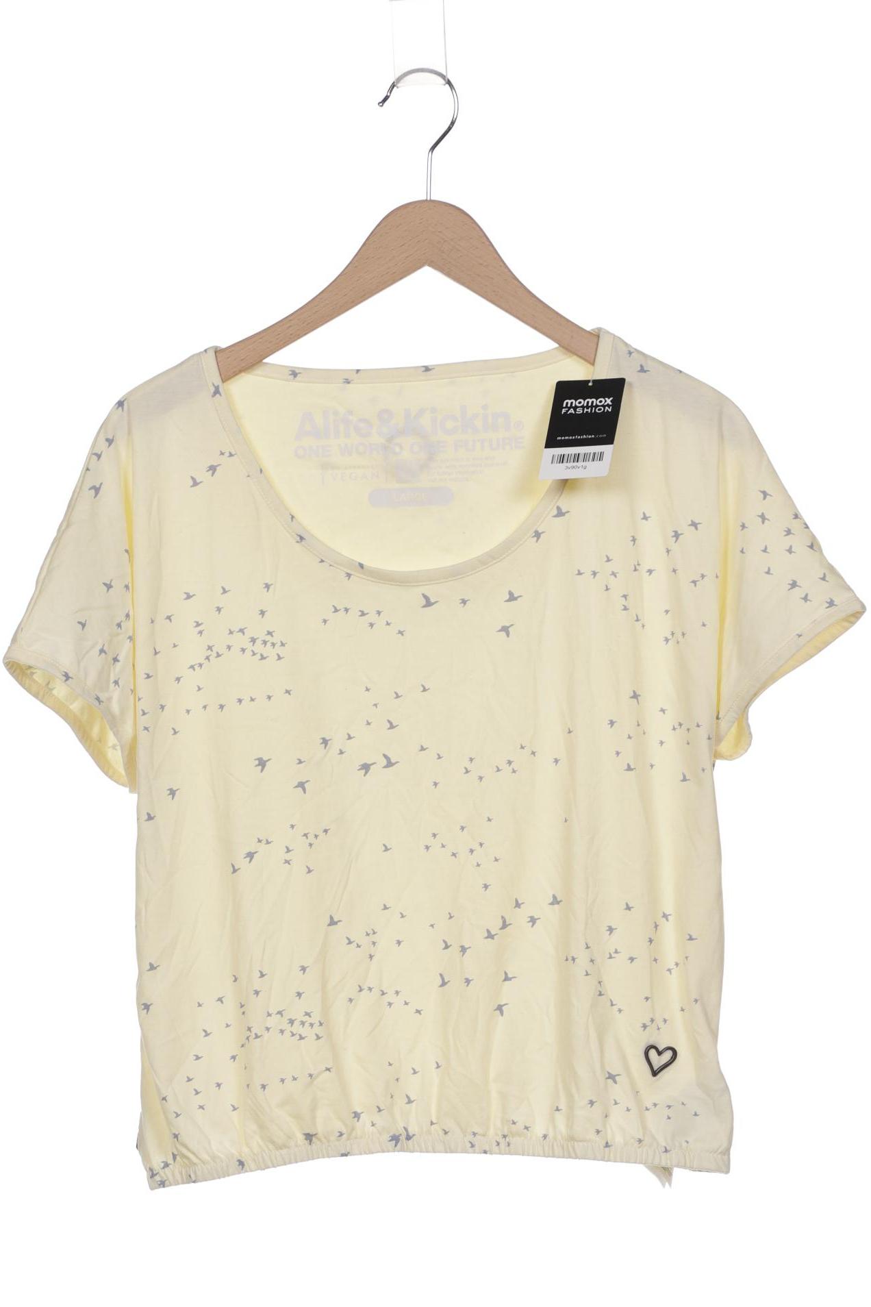 

Alife & Kickin Damen T-Shirt, cremeweiß, Gr. 42