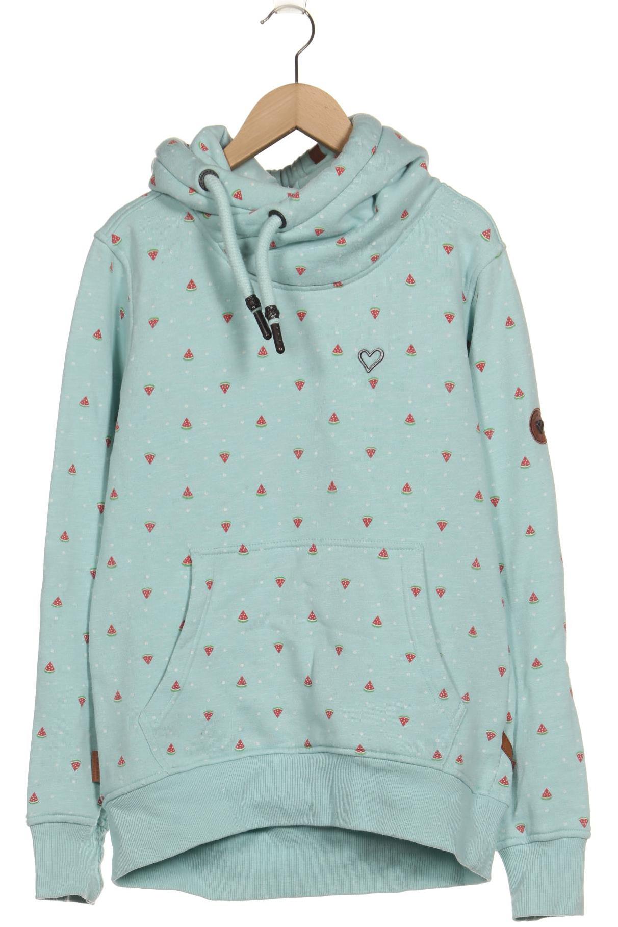 

Alife & Kickin Damen Kapuzenpullover, türkis, Gr. 38