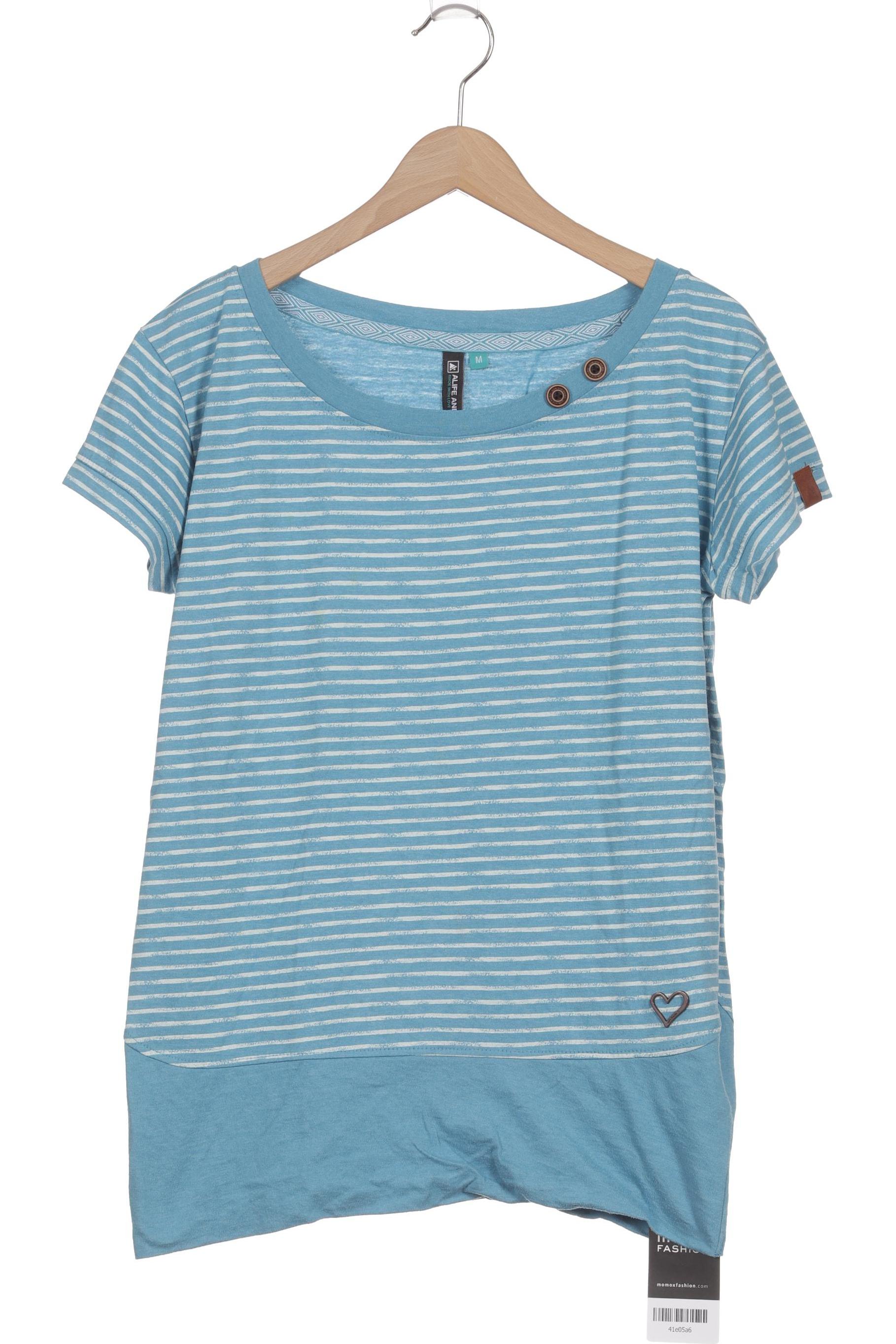 

Alife & Kickin Damen T-Shirt, blau, Gr. 38