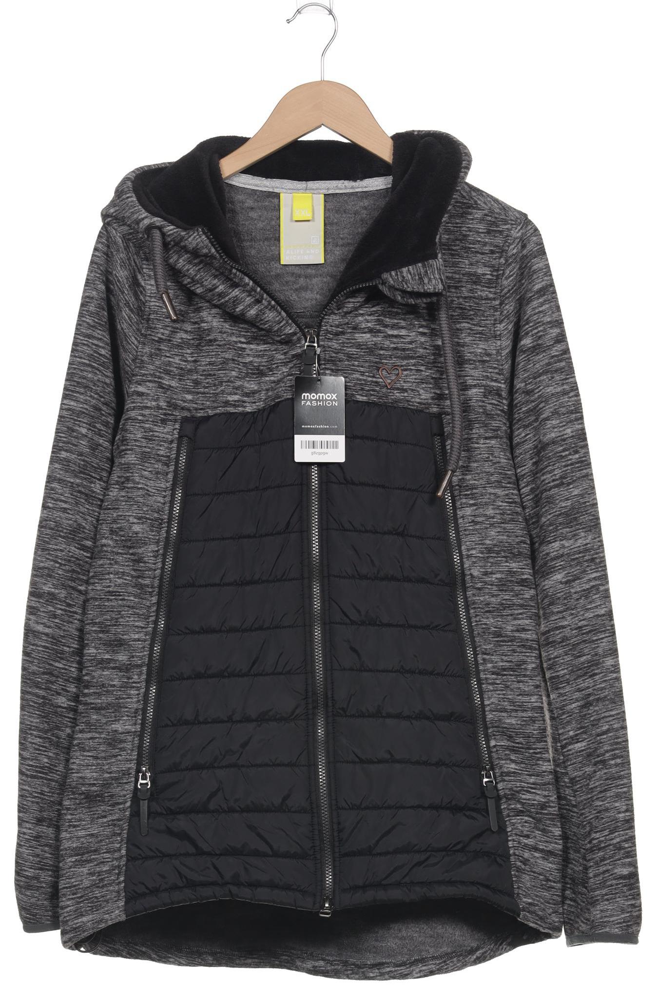 

Alife & Kickin Damen Jacke, grau, Gr. 46