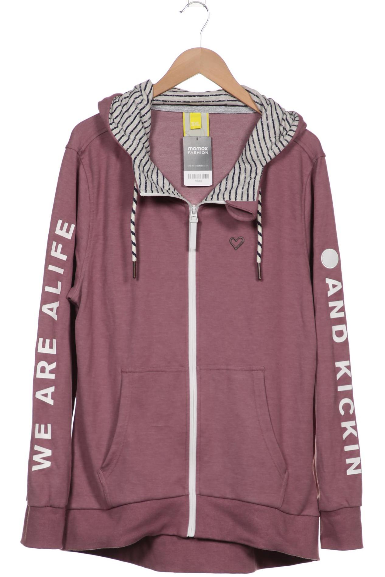 

Alife & Kickin Damen Kapuzenpullover, pink