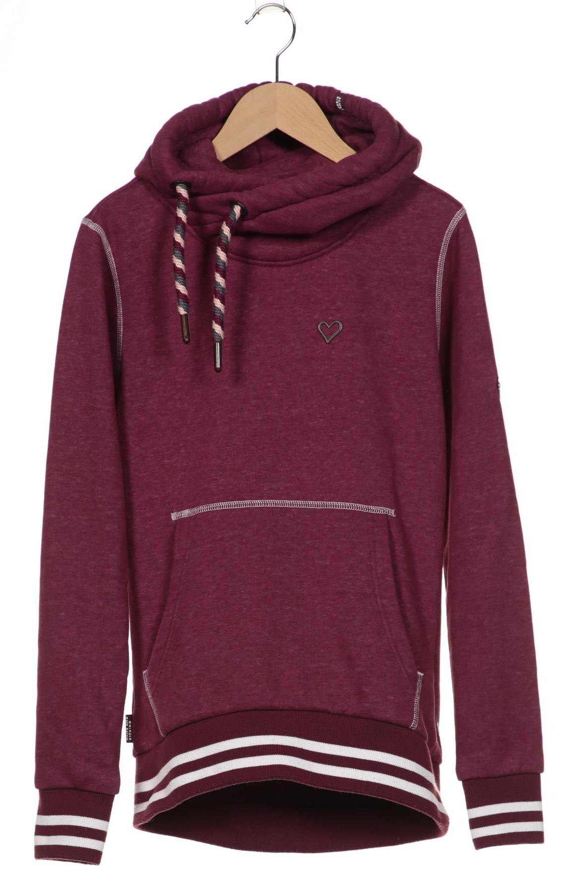 

Alife & Kickin Damen Kapuzenpullover, bordeaux