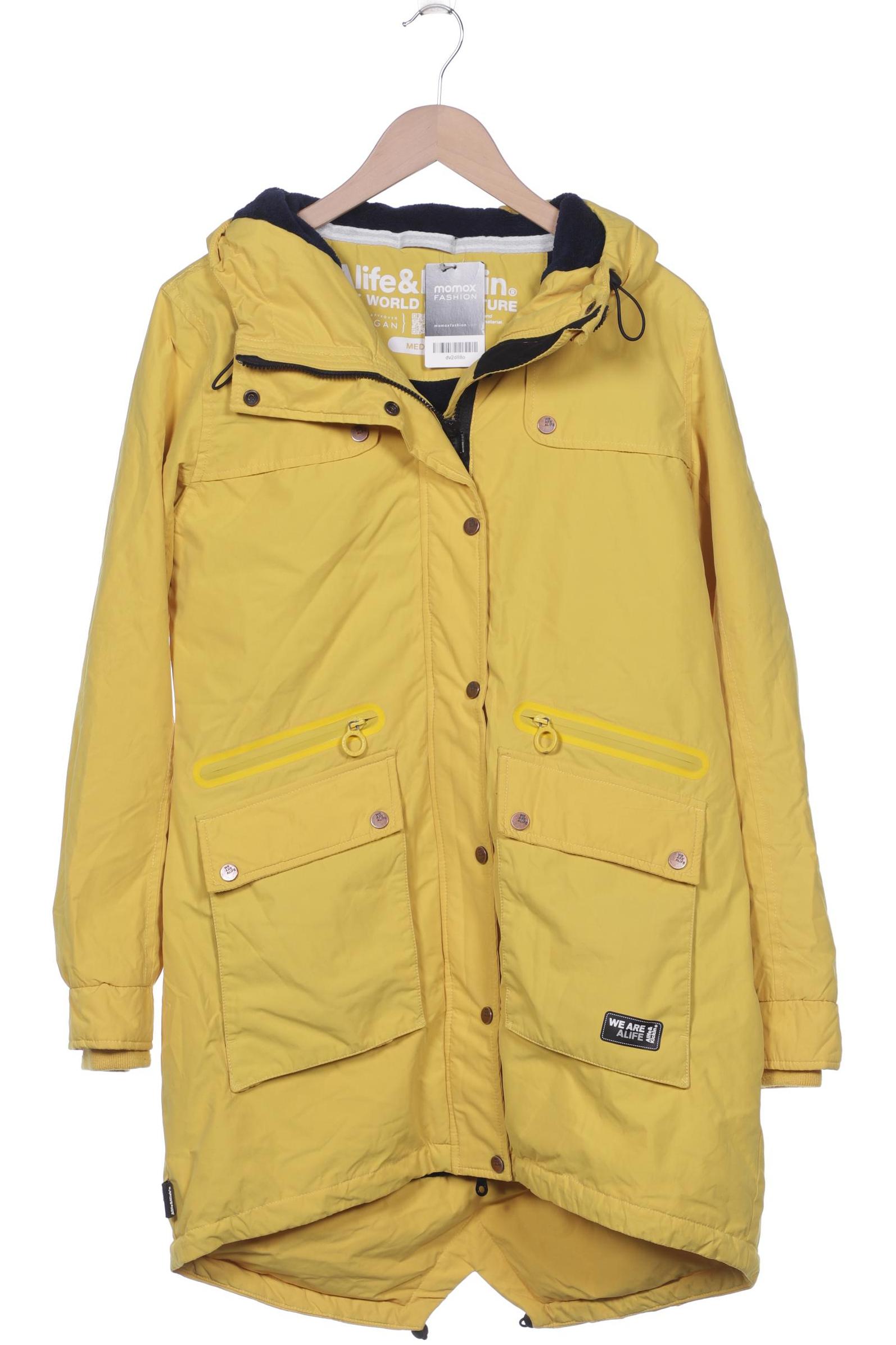 

Alife & Kickin Damen Mantel, gelb, Gr. 38