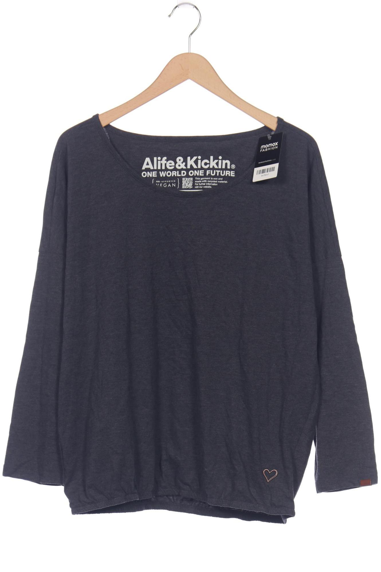 

Alife & Kickin Damen Langarmshirt, marineblau, Gr. 38