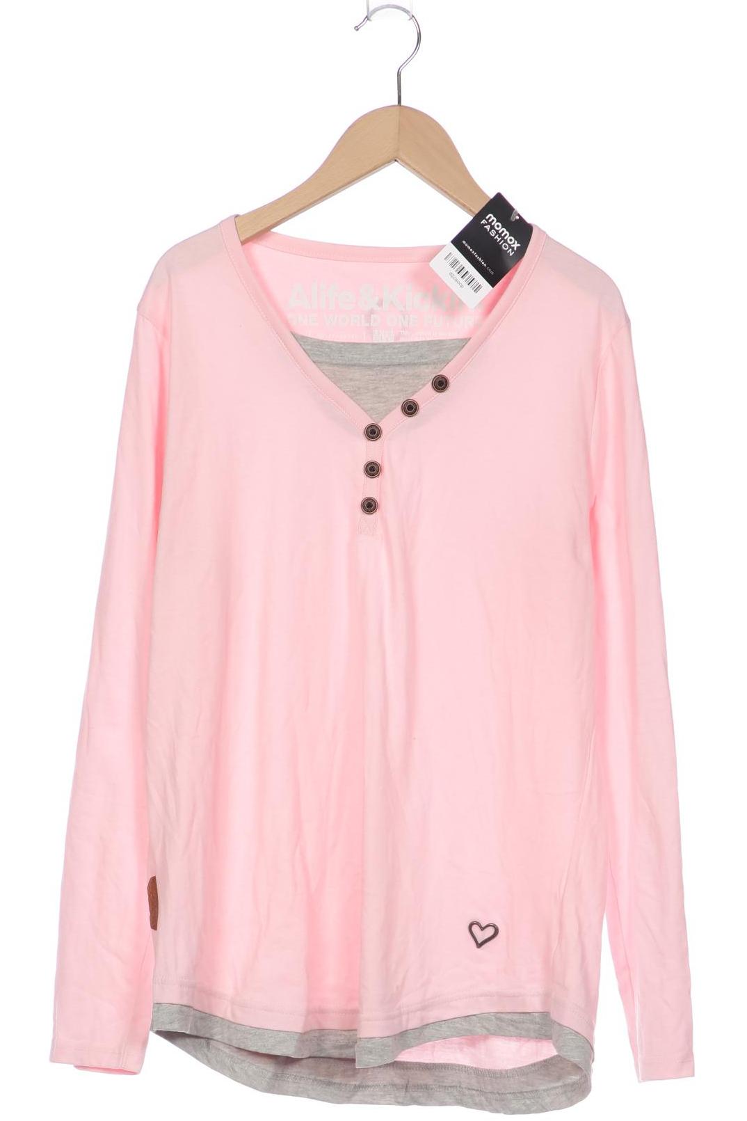 

Alife & Kickin Damen Langarmshirt, pink, Gr. 42