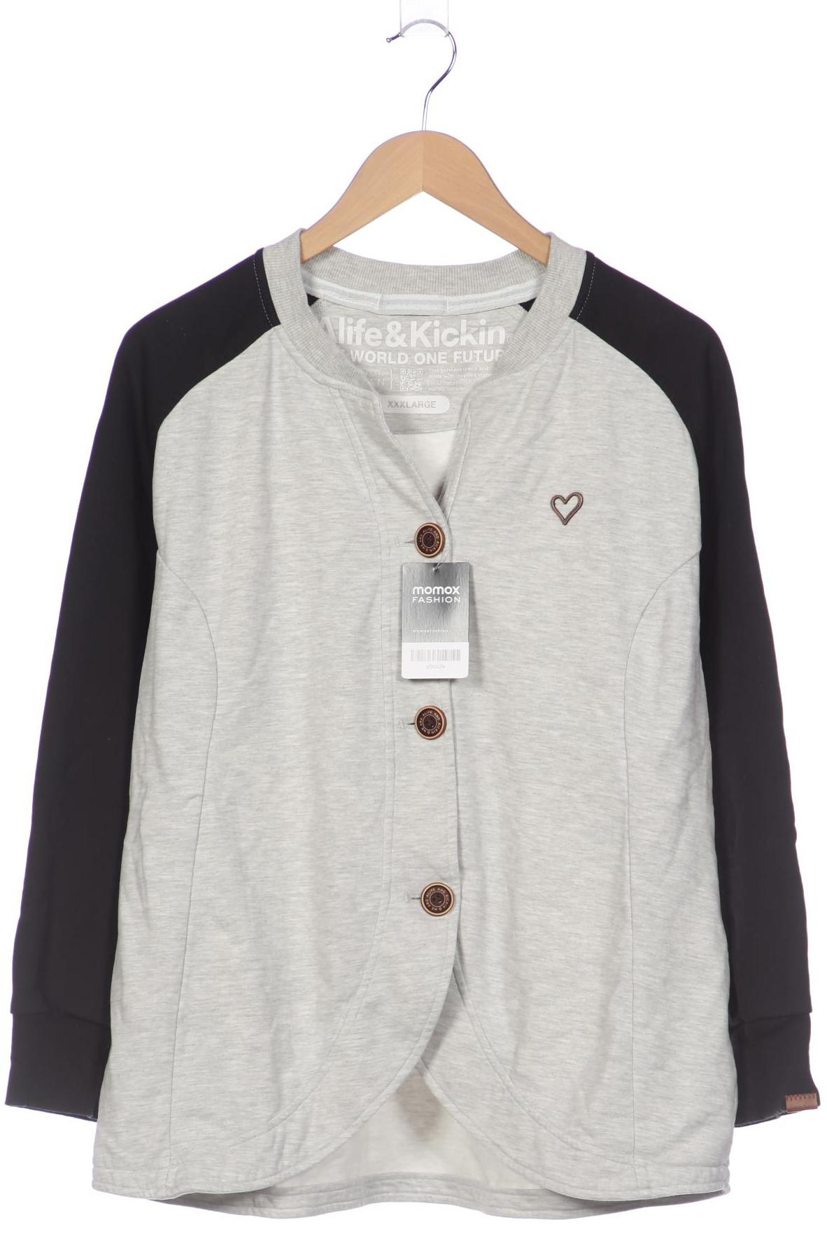 

Alife & Kickin Damen Sweatshirt, grau, Gr. 48