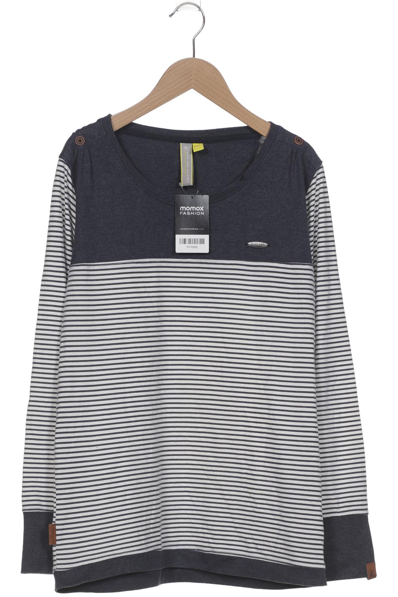 

Alife & Kickin Damen Langarmshirt, marineblau, Gr. 42
